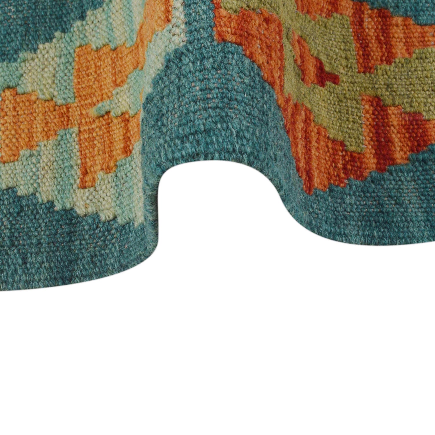 Vegetable Kelim Runner 2' 1" x 6' 9" (ft)- No. P36200