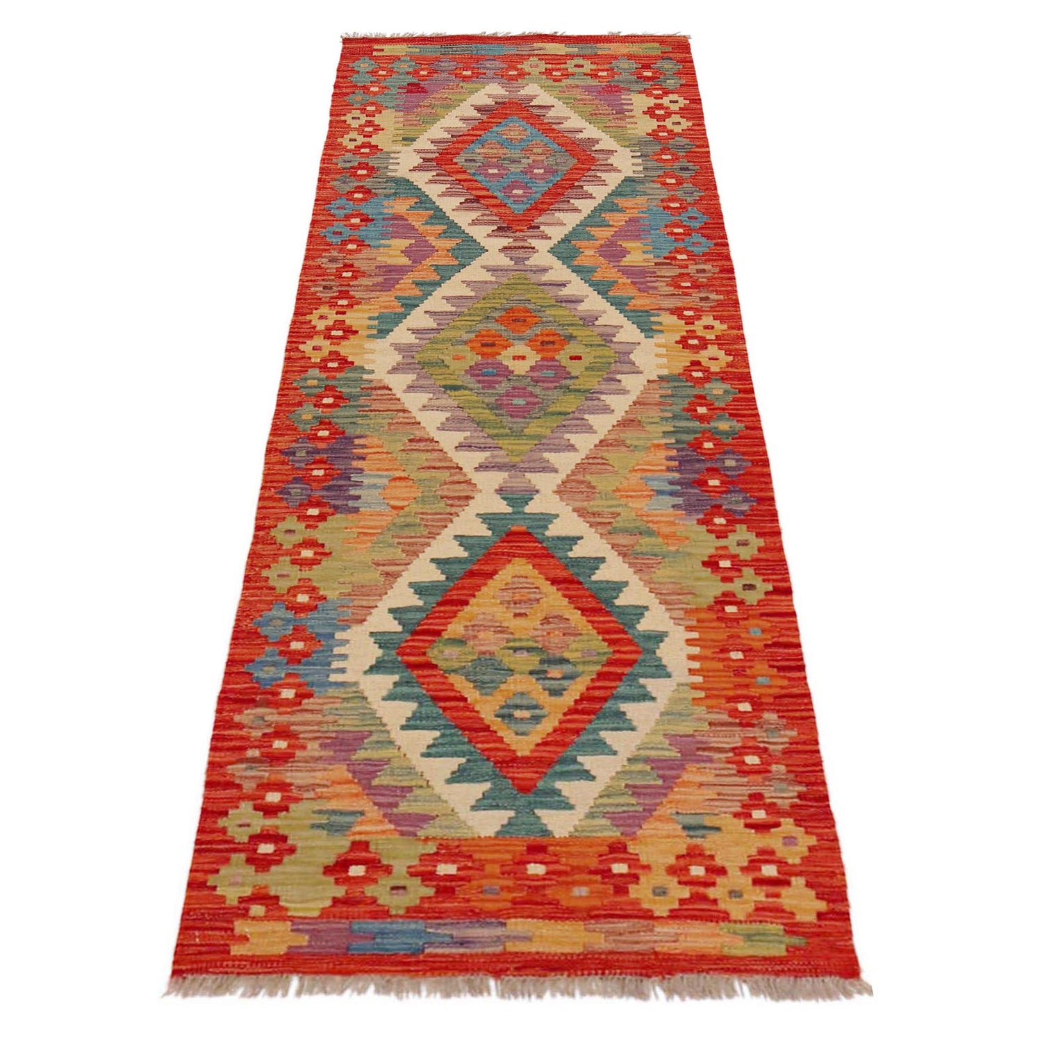 Vegetable Kilim Runner 2' 0" x 6' 7" (ft)- No. P36201