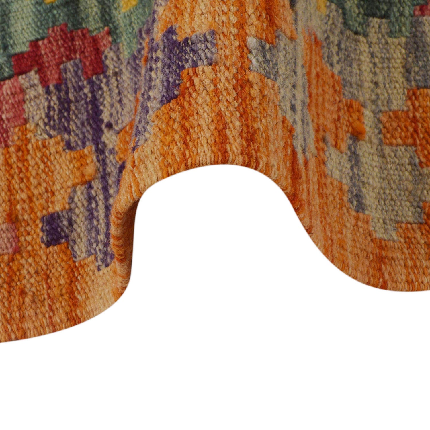 Vegetable Kilim Runner 2' 4" x 6' 5" (ft)- No. P36203