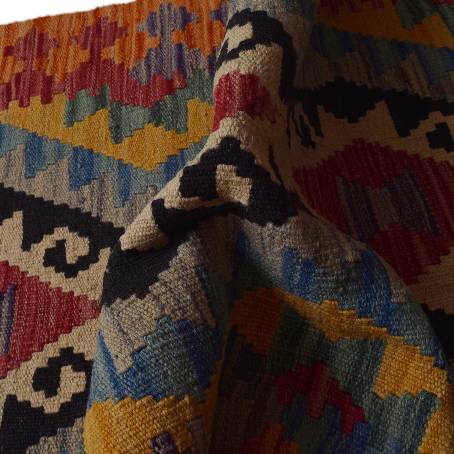 Vegetable Kilim Runner 2' 4" x 6' 5" (ft)- No. P36203