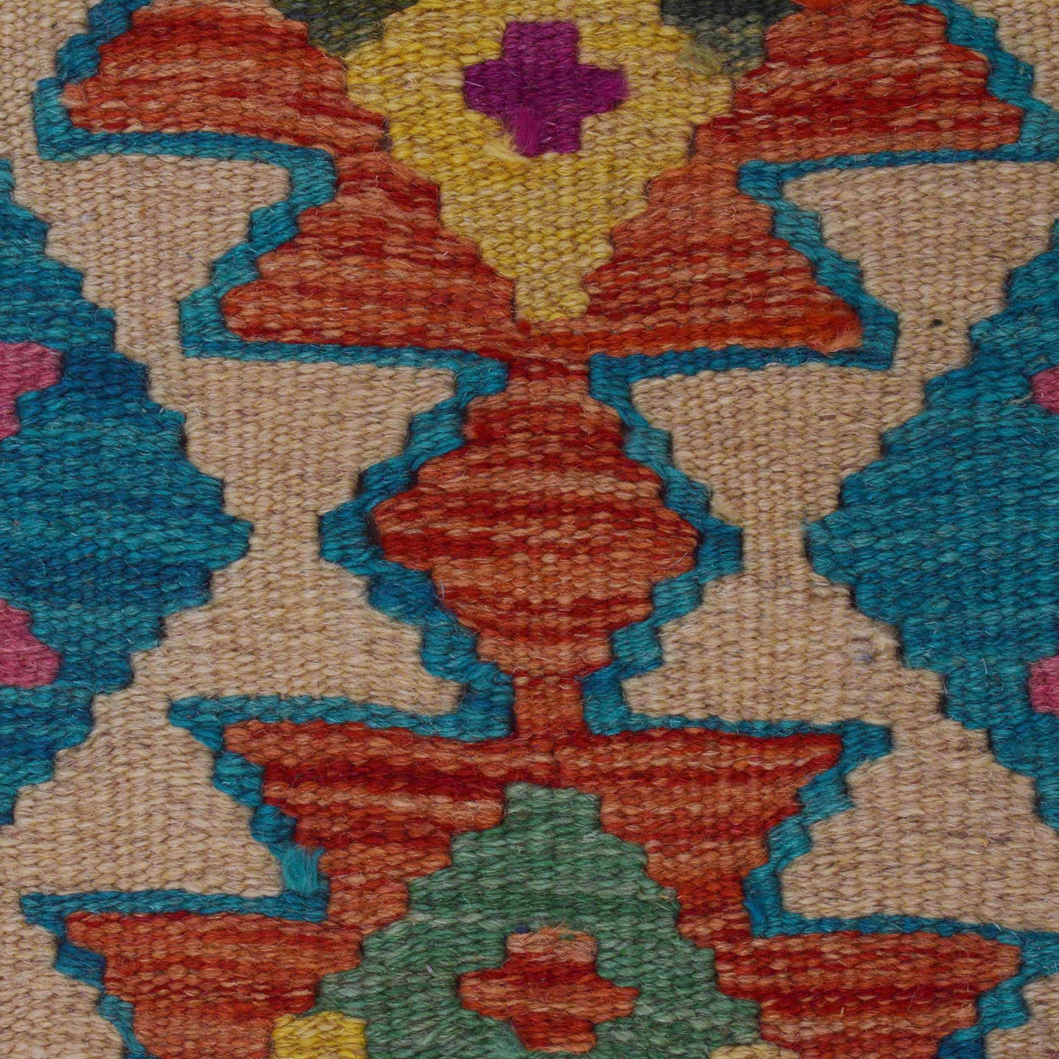 Vegetable Kelim Runner 1' 11" x 5' 2" (ft)- No. P36204