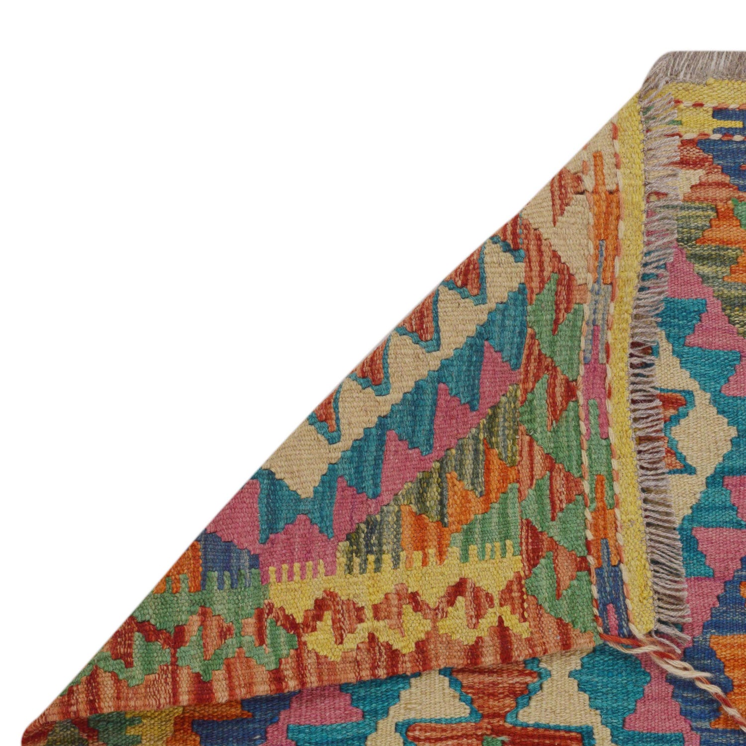 Vegetable Kelim Runner 1' 11" x 5' 2" (ft)- No. P36204