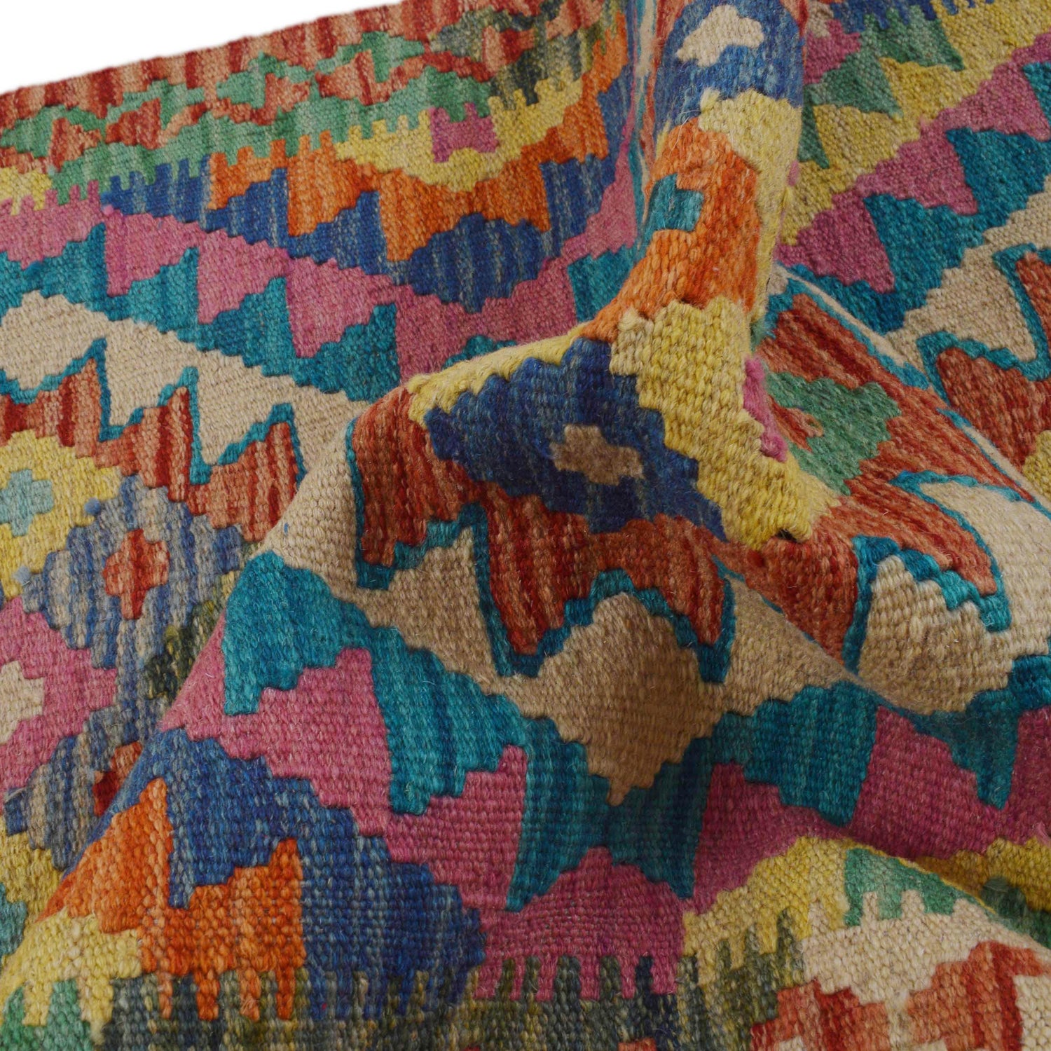 Vegetable Kelim Runner 1' 11" x 5' 2" (ft)- No. P36204