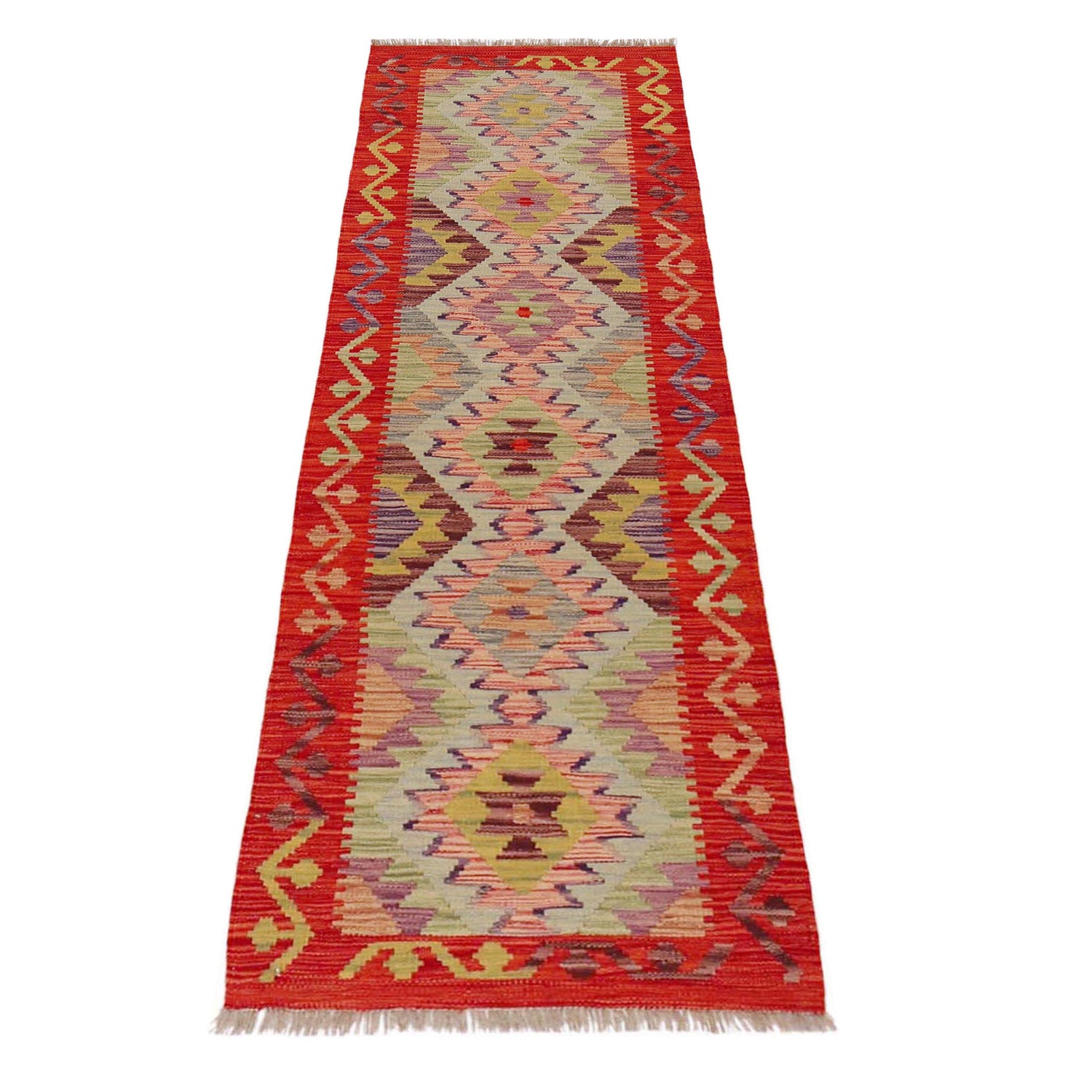 Vegetable Kilim Runner 2' 0" x 6' 6" (ft)- No. P36206