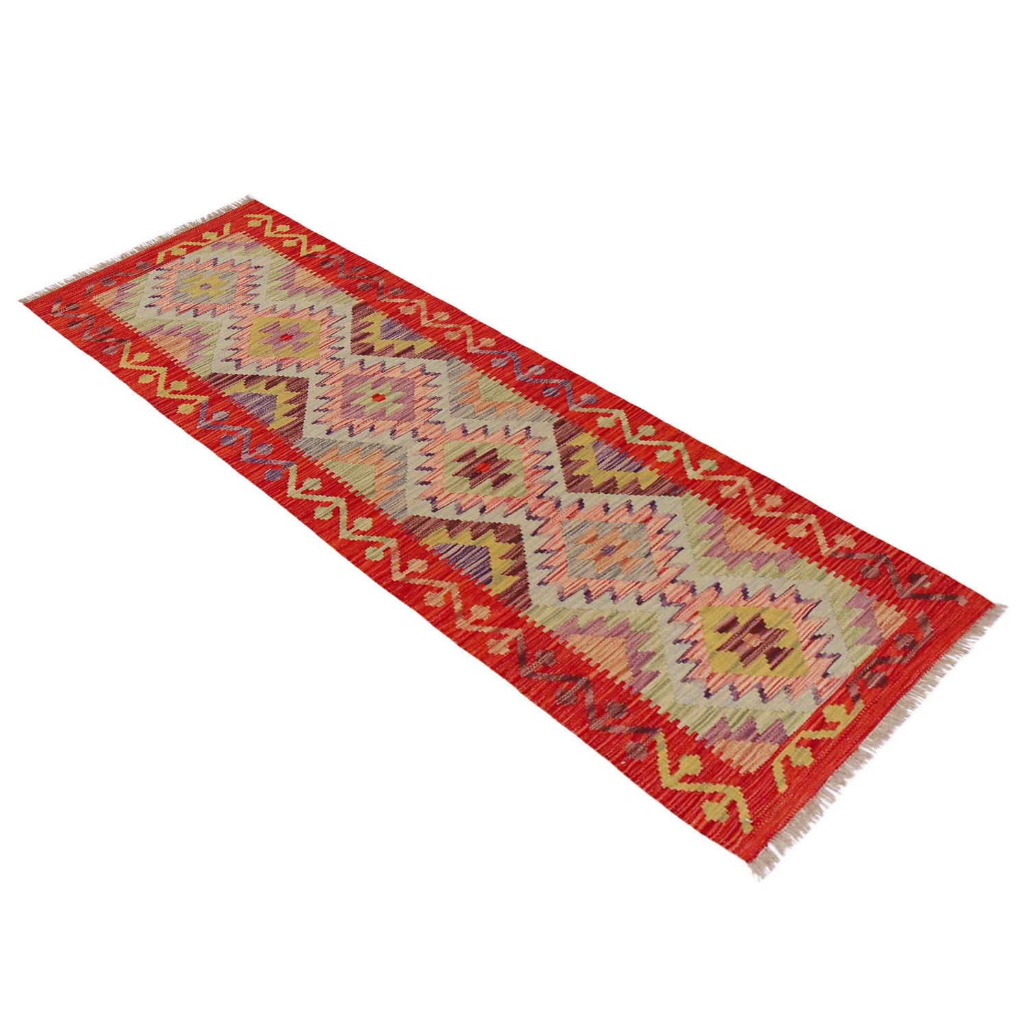 Vegetable Kilim Runner 2' 0" x 6' 6" (ft)- No. P36206