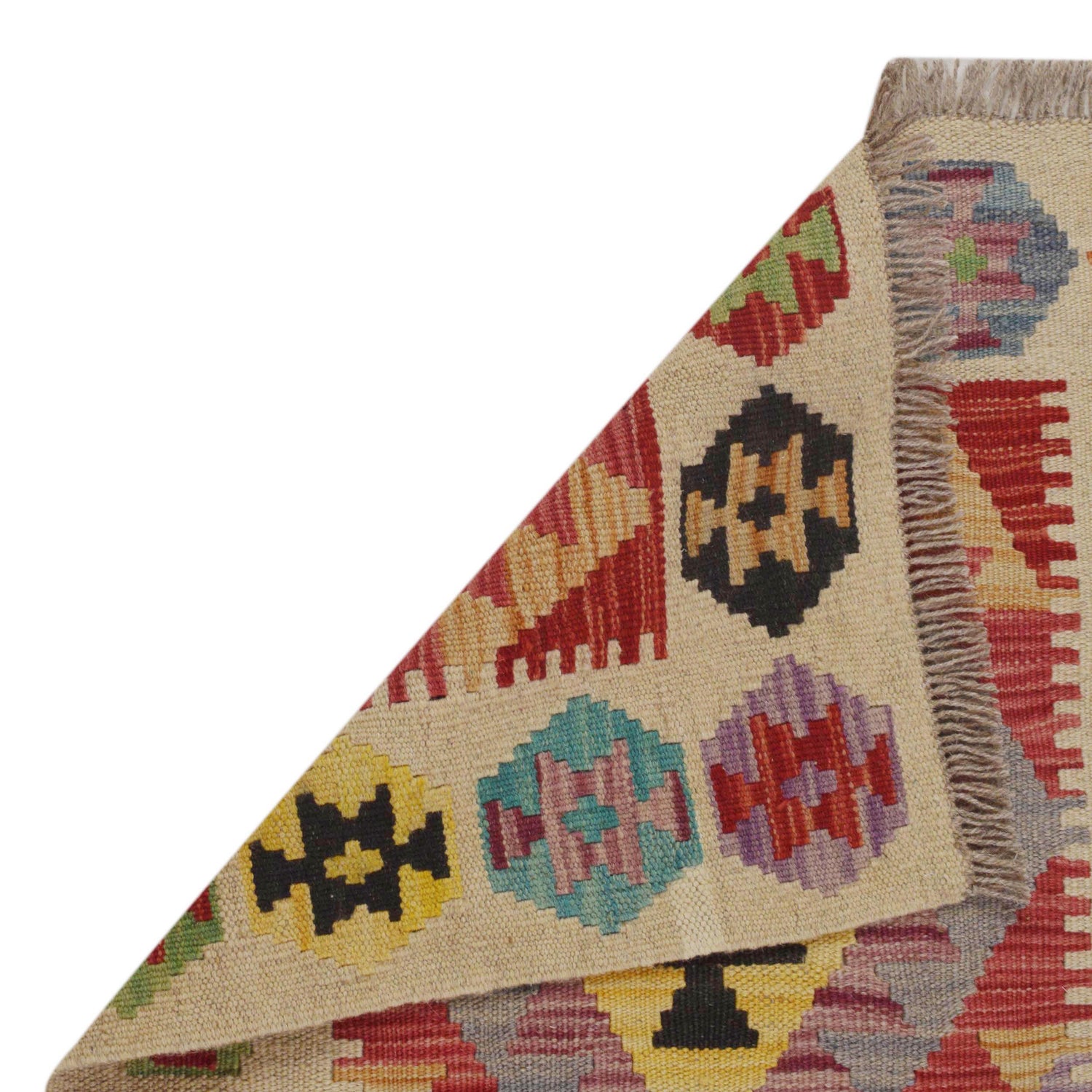 Vegetable Kelim Runner 1' 11" x 6' 7" (ft)- No. P36207