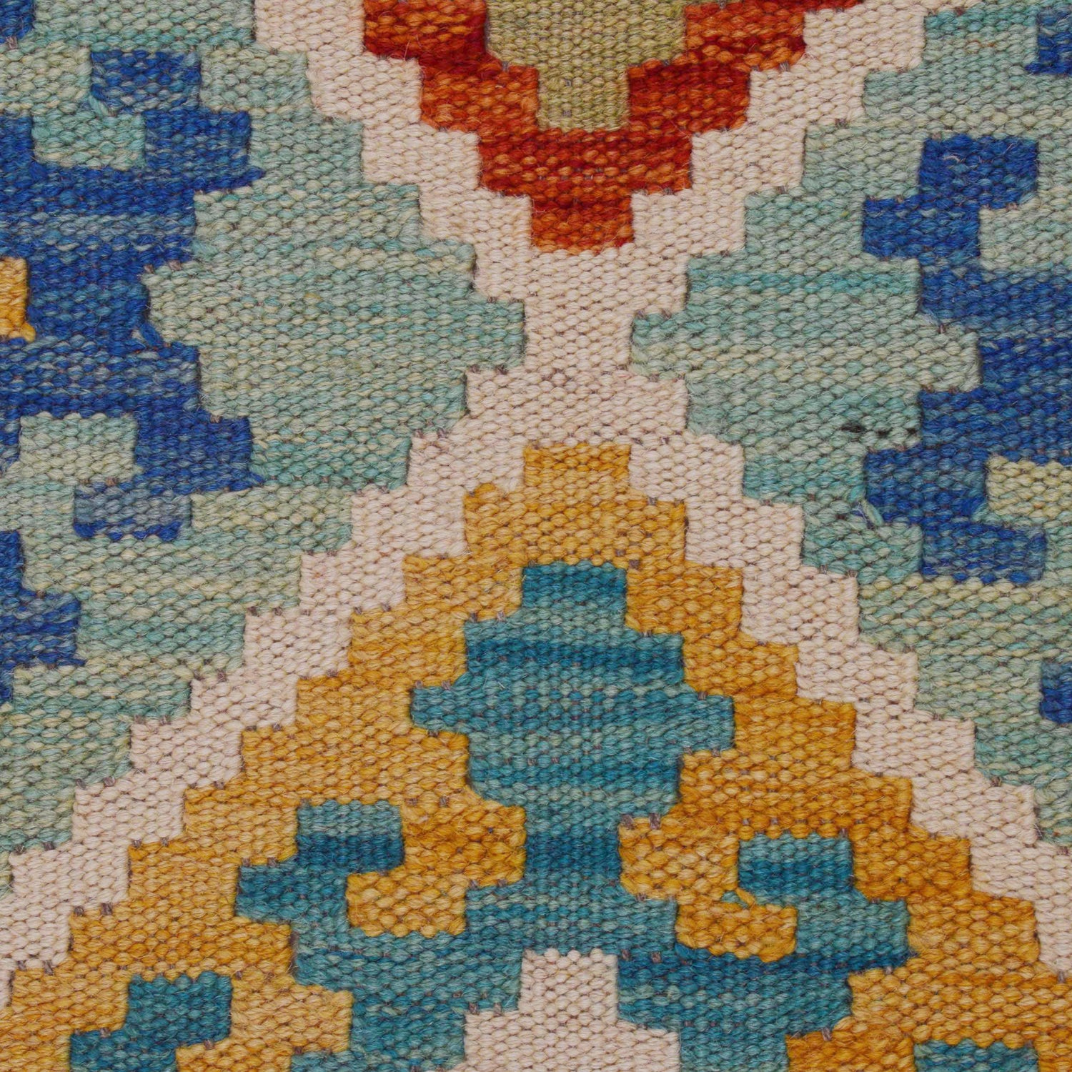 Vegetable Kilim Runner 2' 1" x 6' 4" (ft)- No. P36208