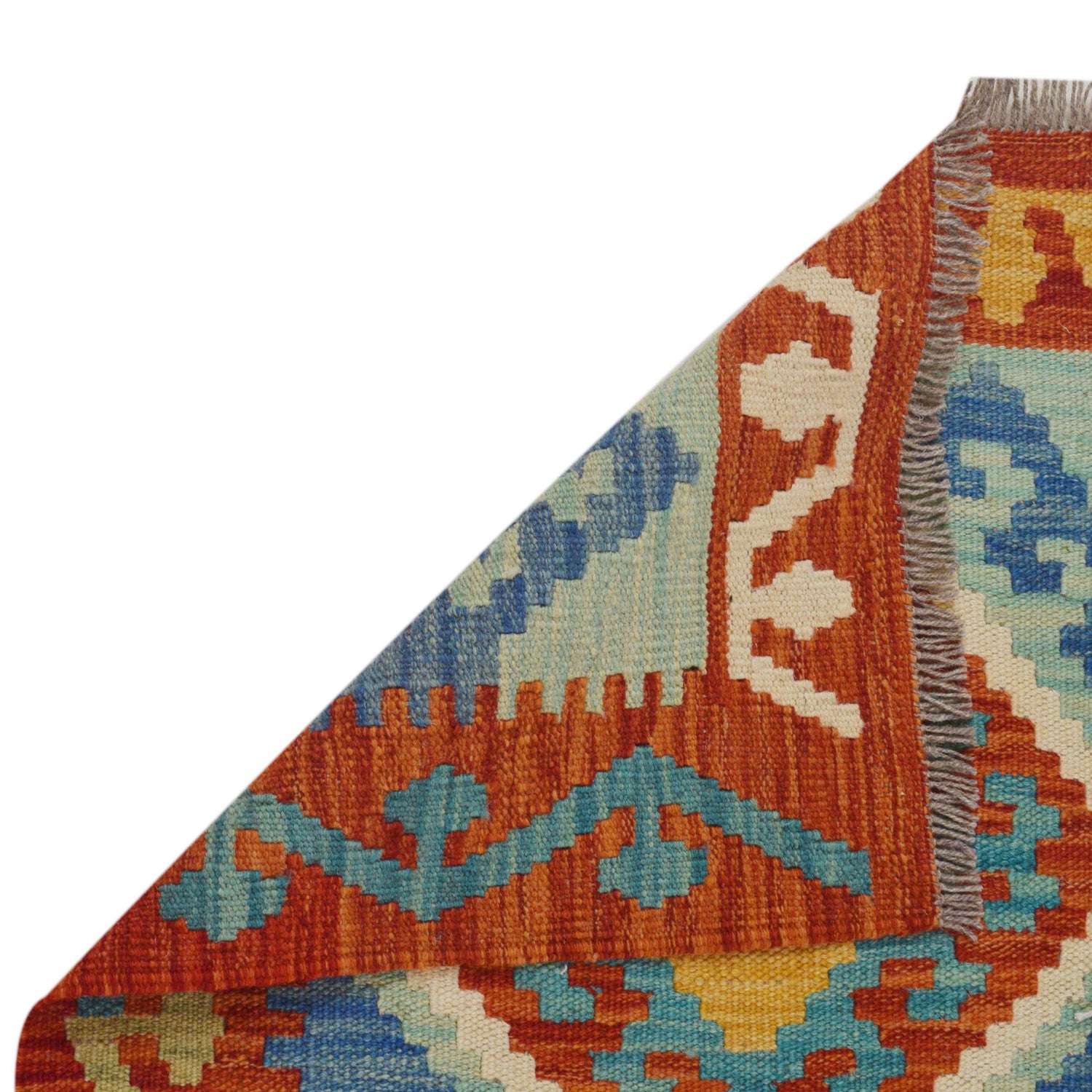 Vegetable Kilim Runner 2' 1" x 6' 4" (ft)- No. P36208