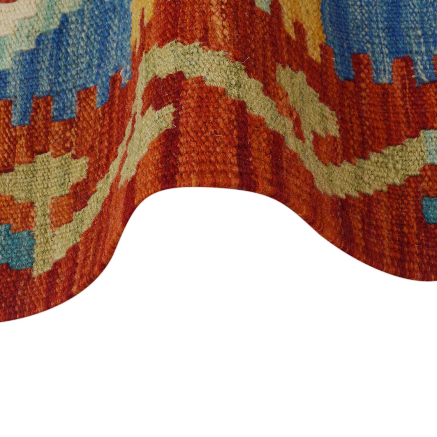 Vegetable Kilim Runner 2' 1" x 6' 4" (ft)- No. P36208