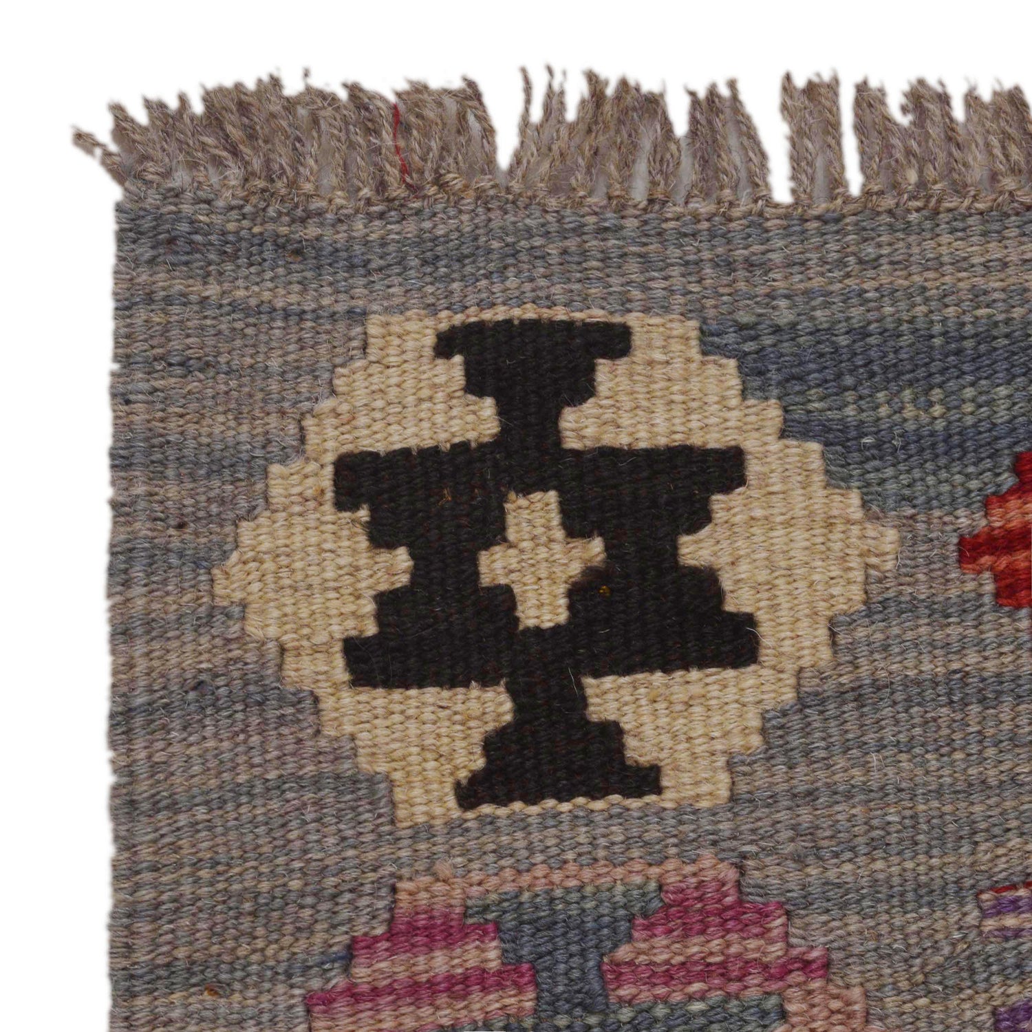 Vegetable Kelim Runner 2' 0" x 6' 5" (ft)- No. P36209