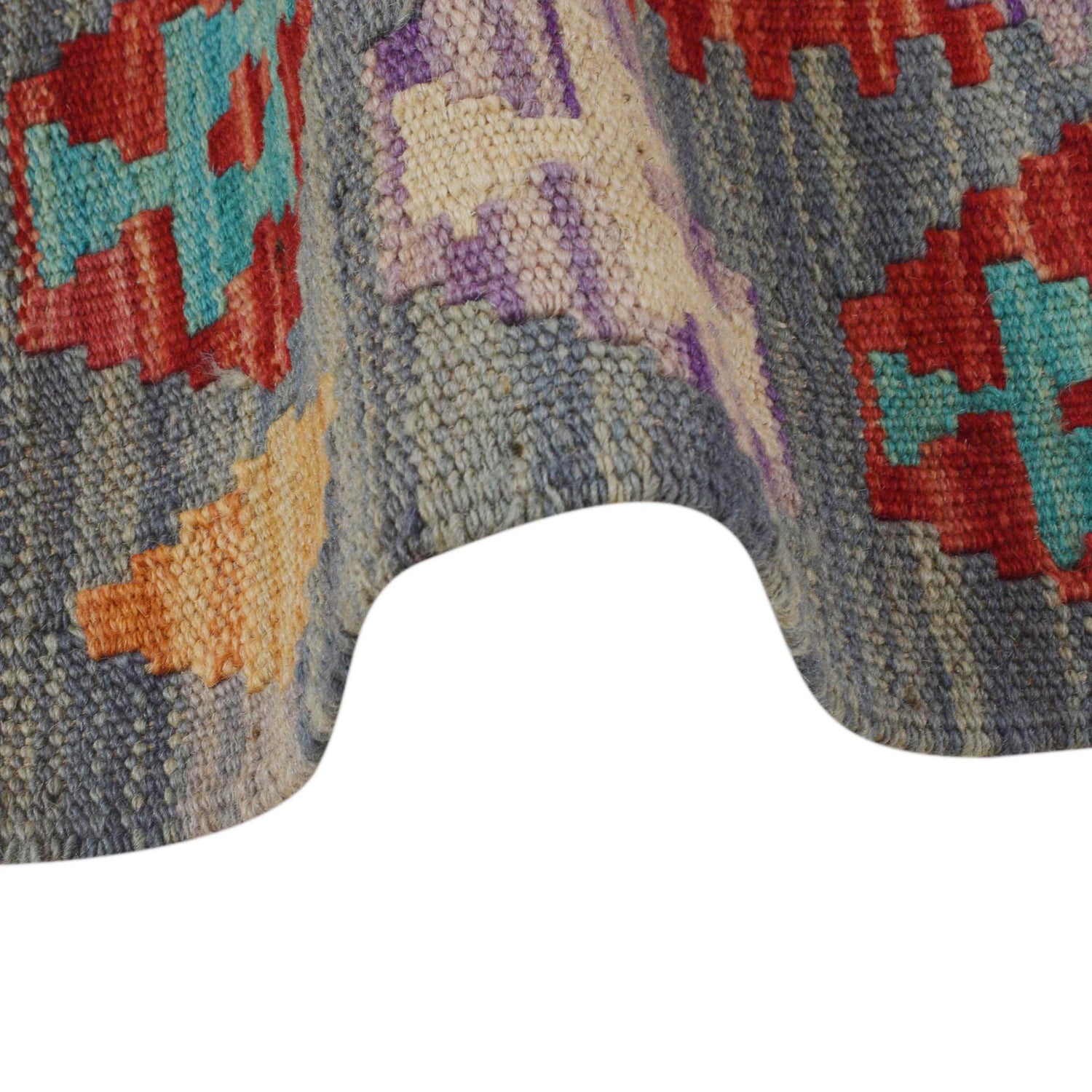 Vegetable Kelim Runner 2' 0" x 6' 5" (ft)- No. P36209