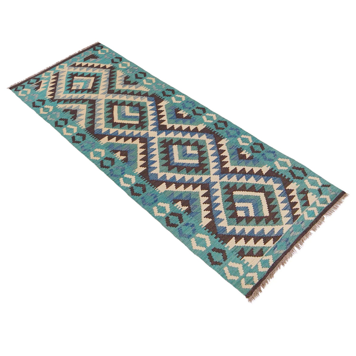 Vegetable Kilim Runner 2' 2" x 6' 7" (ft)- No. P36210