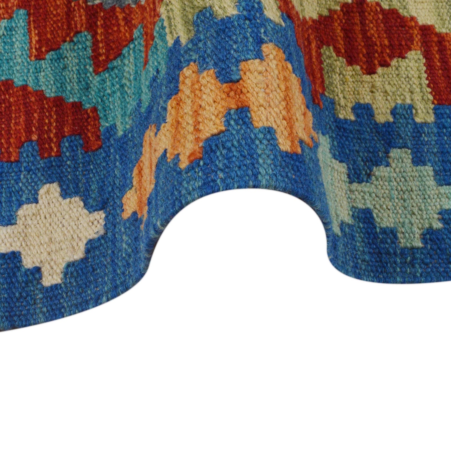 Vegetable Kelim Runner 2' 0" x 6' 4" (ft)- No. P36211