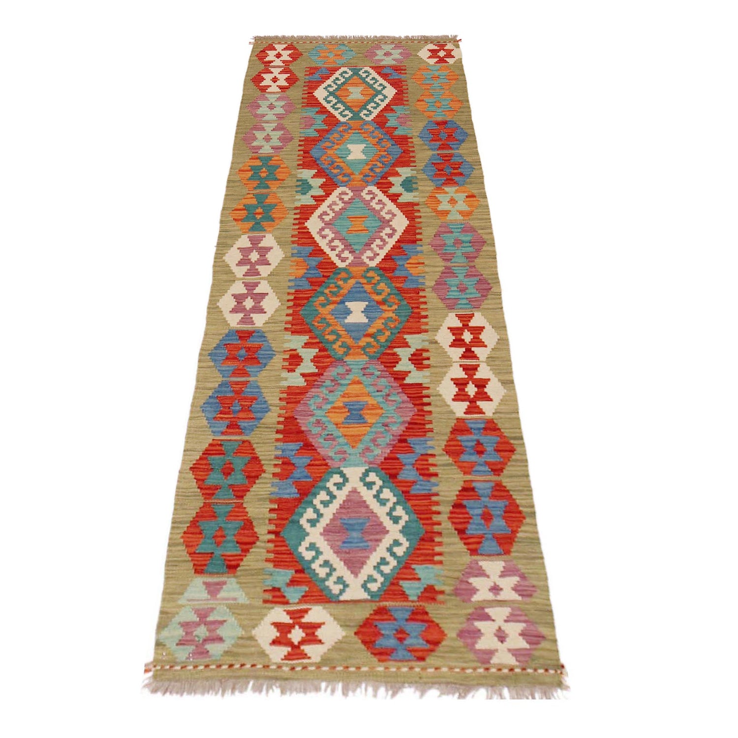 Vegetable Kilim Runner 2' 0" x 6' 9" (ft)- No. P36212