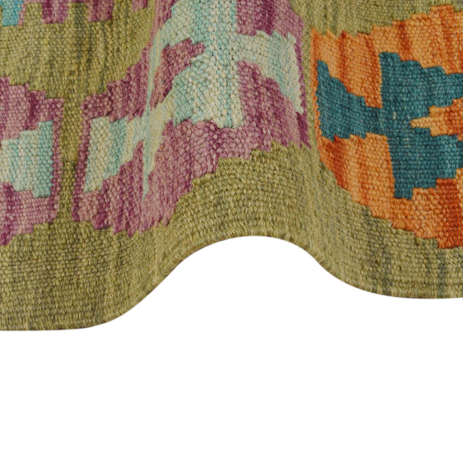 Vegetable Kilim Runner 2' 0" x 6' 9" (ft)- No. P36212