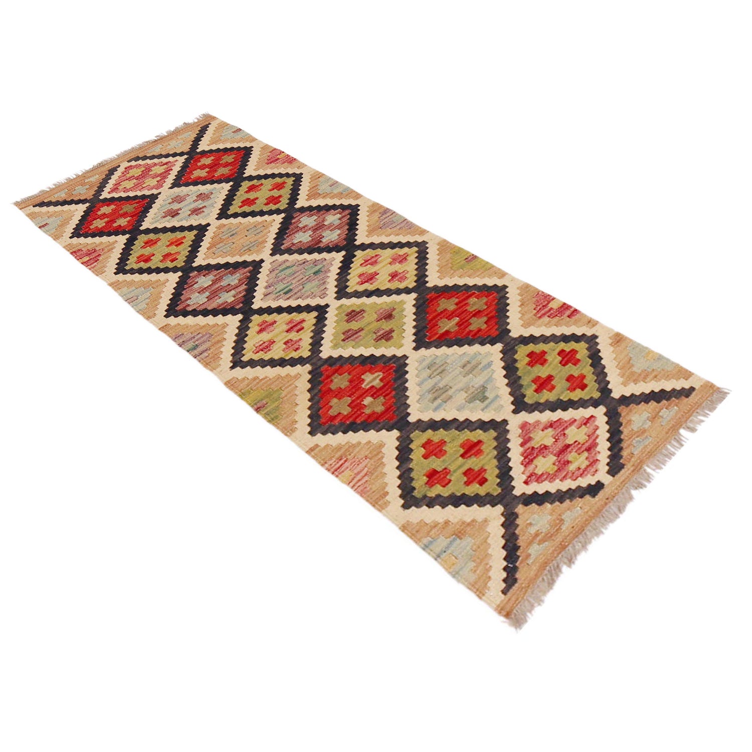 Vegetable Kilim Runner 1' 8" x 5' 0" (ft)- No. P36214