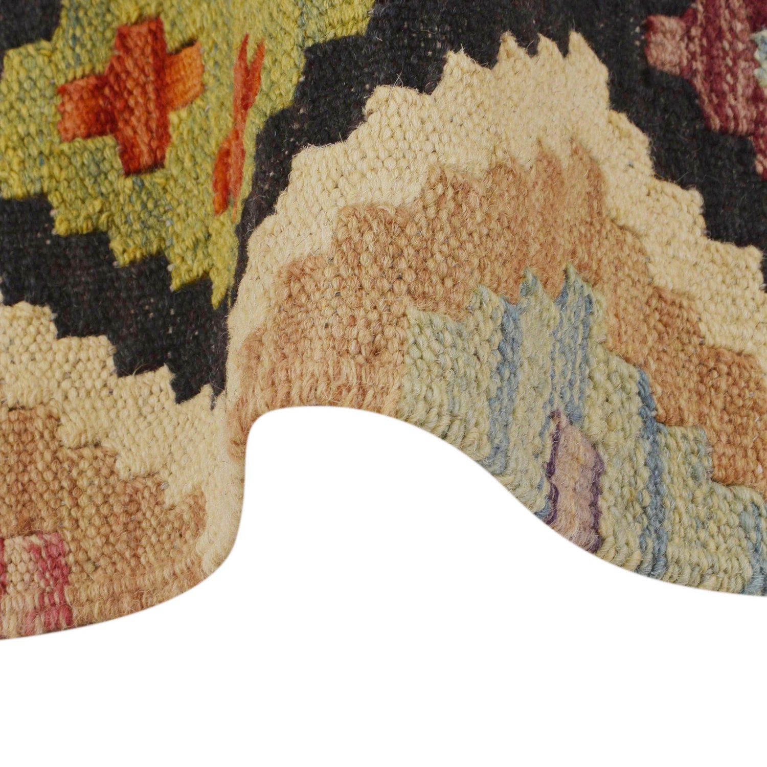 Vegetable Kilim Runner 1' 8" x 5' 0" (ft)- No. P36214