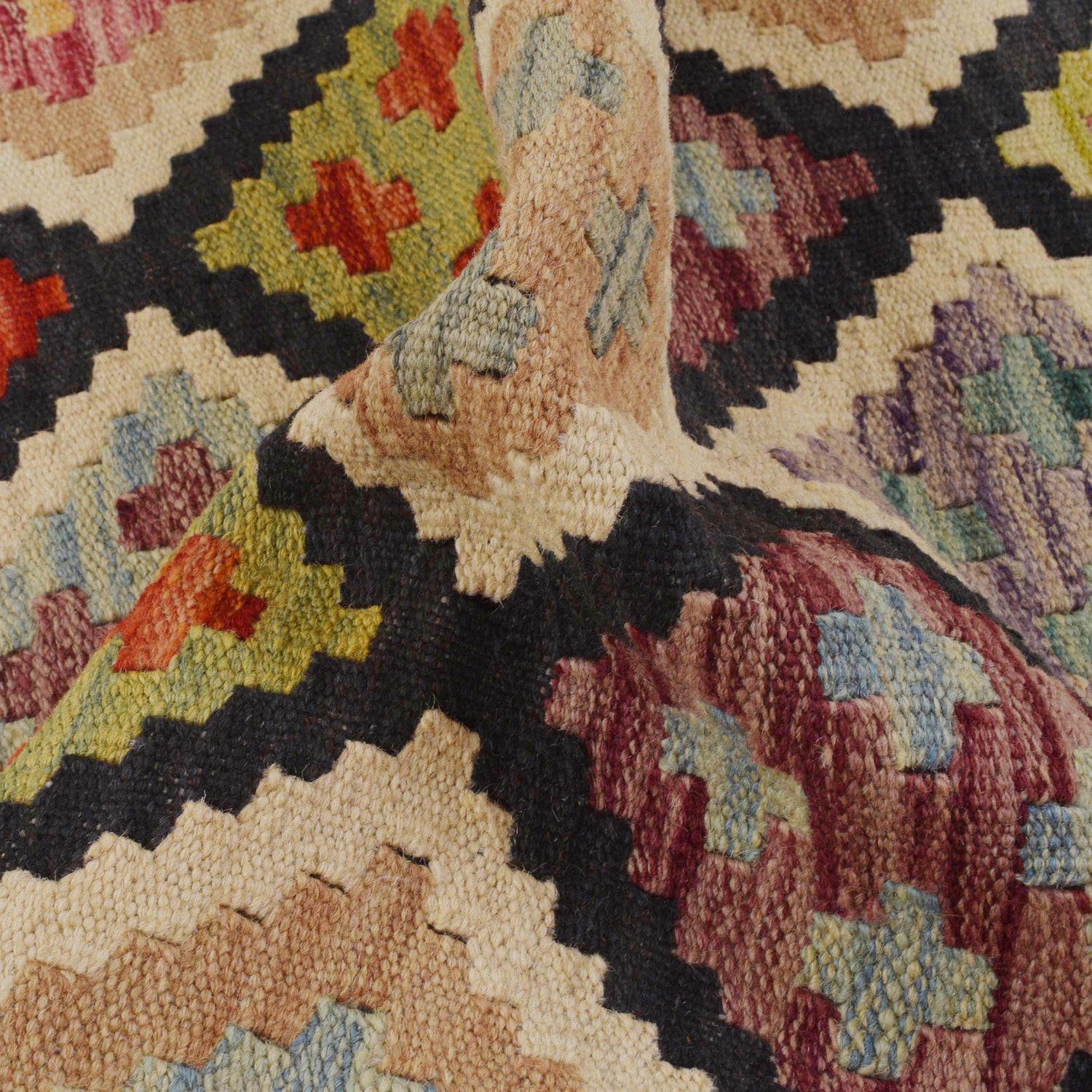 Vegetable Kilim Runner 1' 8" x 5' 0" (ft)- No. P36214