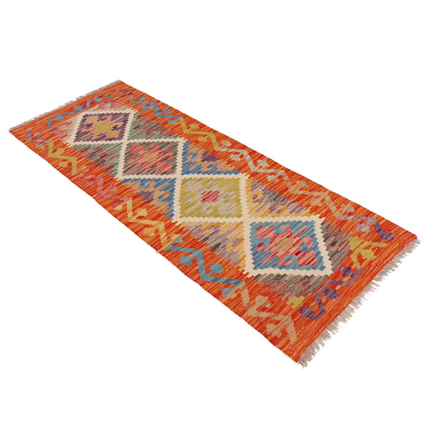 Vegetable Kelim Runner 1' 9" x 4' 10" (ft)- No. P36215