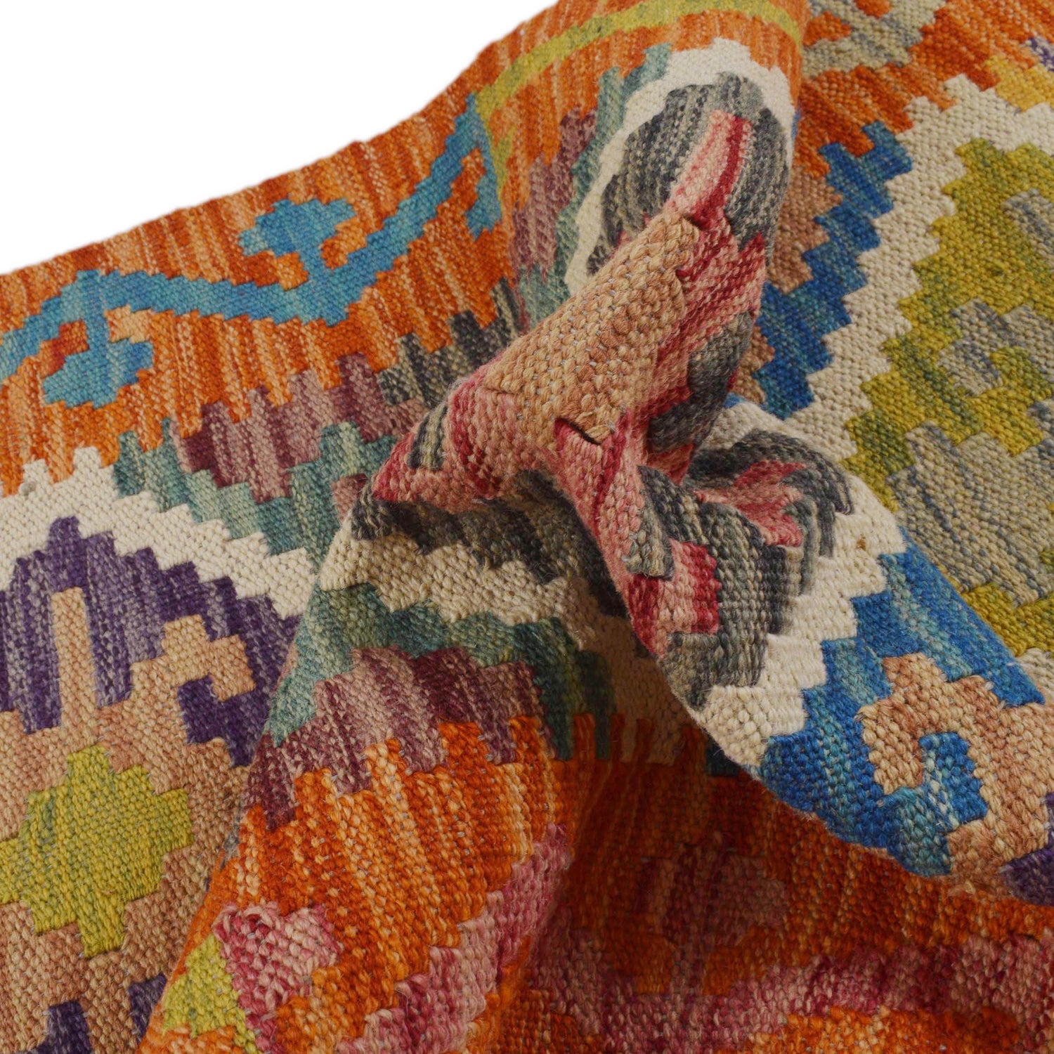 Vegetable Kelim Runner 1' 9" x 4' 10" (ft)- No. P36215