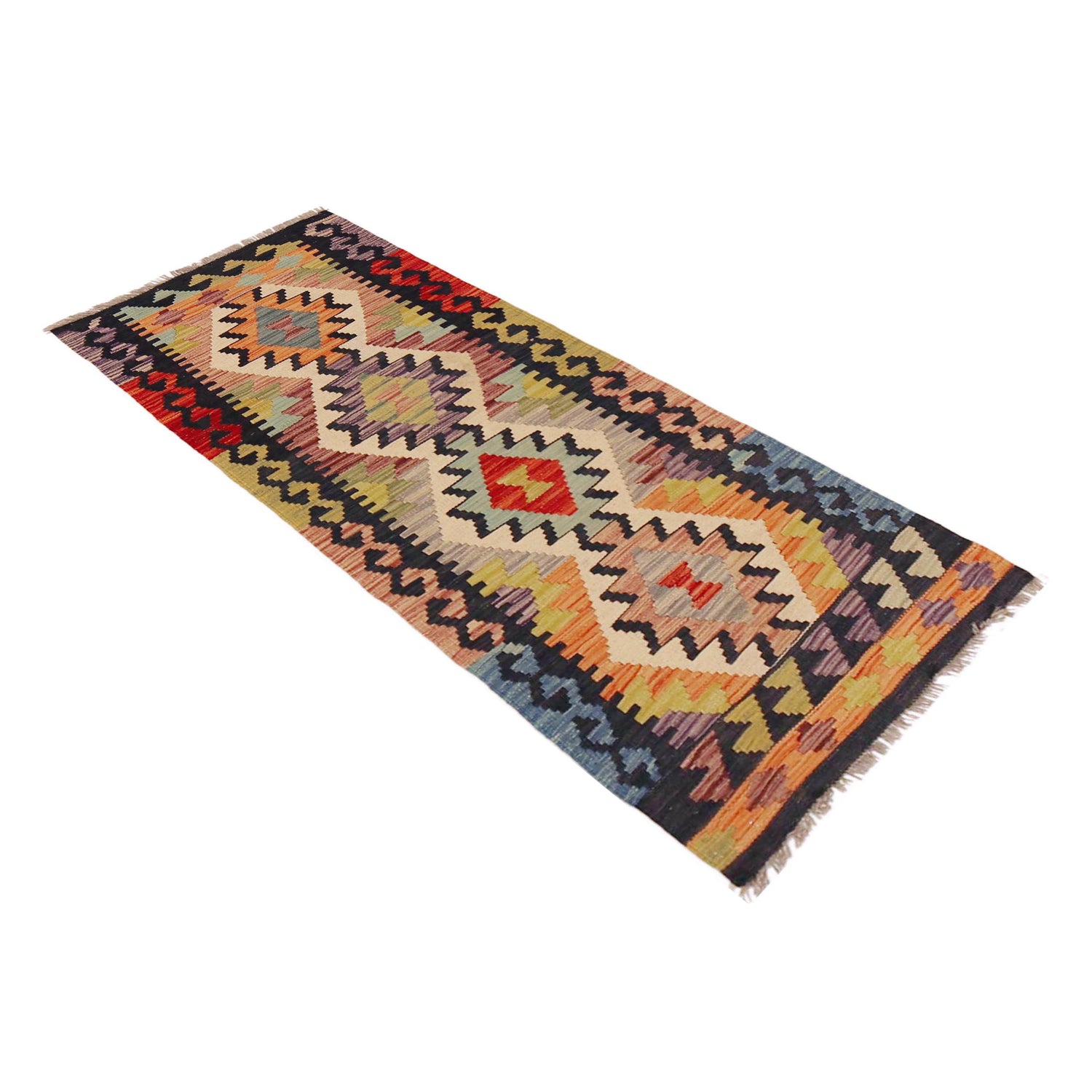 Vegetable Kilim Runner 1' 9" x 4' 11" (ft)- No. P36216