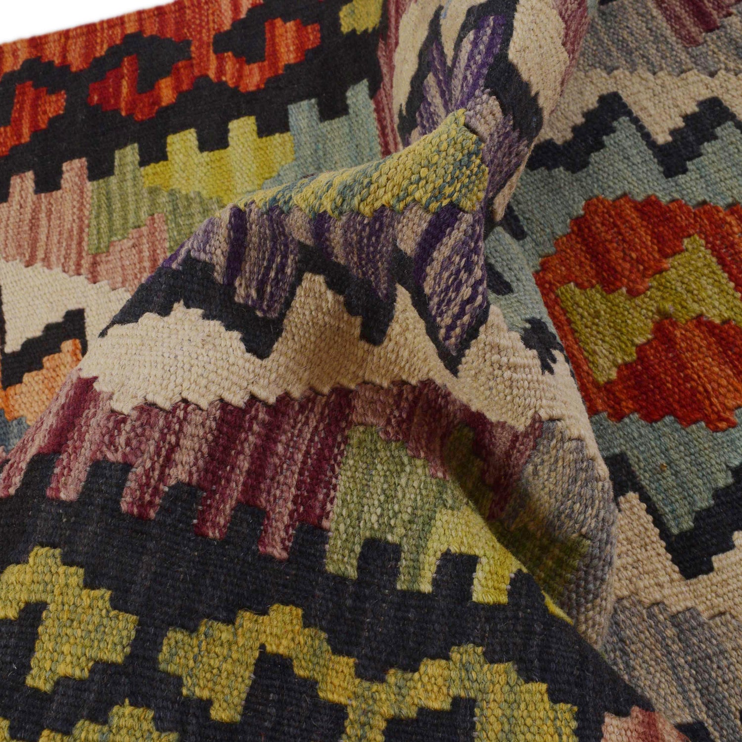 Vegetable Kilim Runner 1' 9" x 4' 11" (ft)- No. P36216