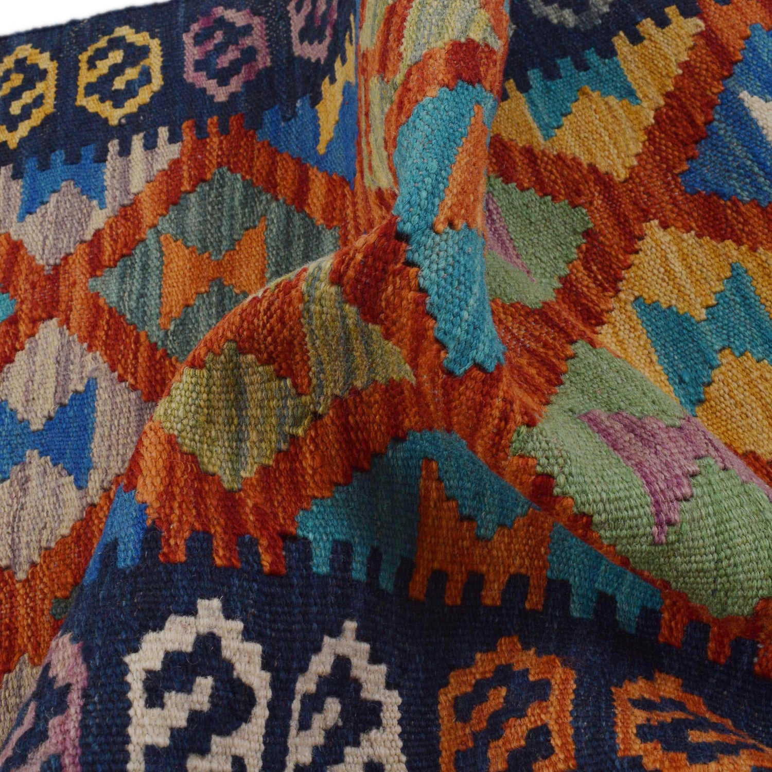 Vegetable Kelim Runner 1' 9" x 4' 9" (ft)- No. P36217