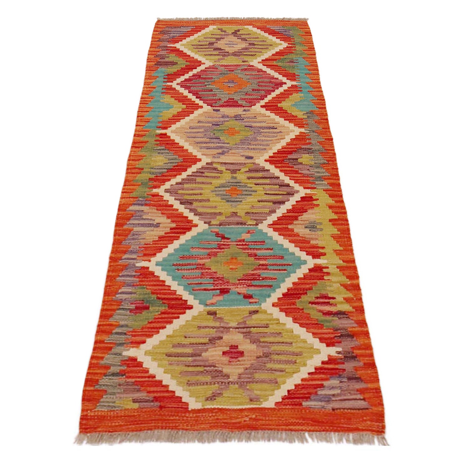 Vegetable Kilim Runner 1' 9" x 4' 10" (ft)- No. P36218