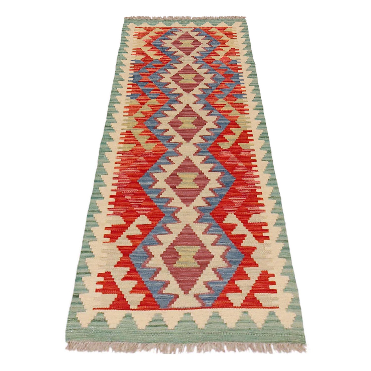 Vegetable Kelim Runner 1' 8" x 4' 9" (ft)- No. P36219