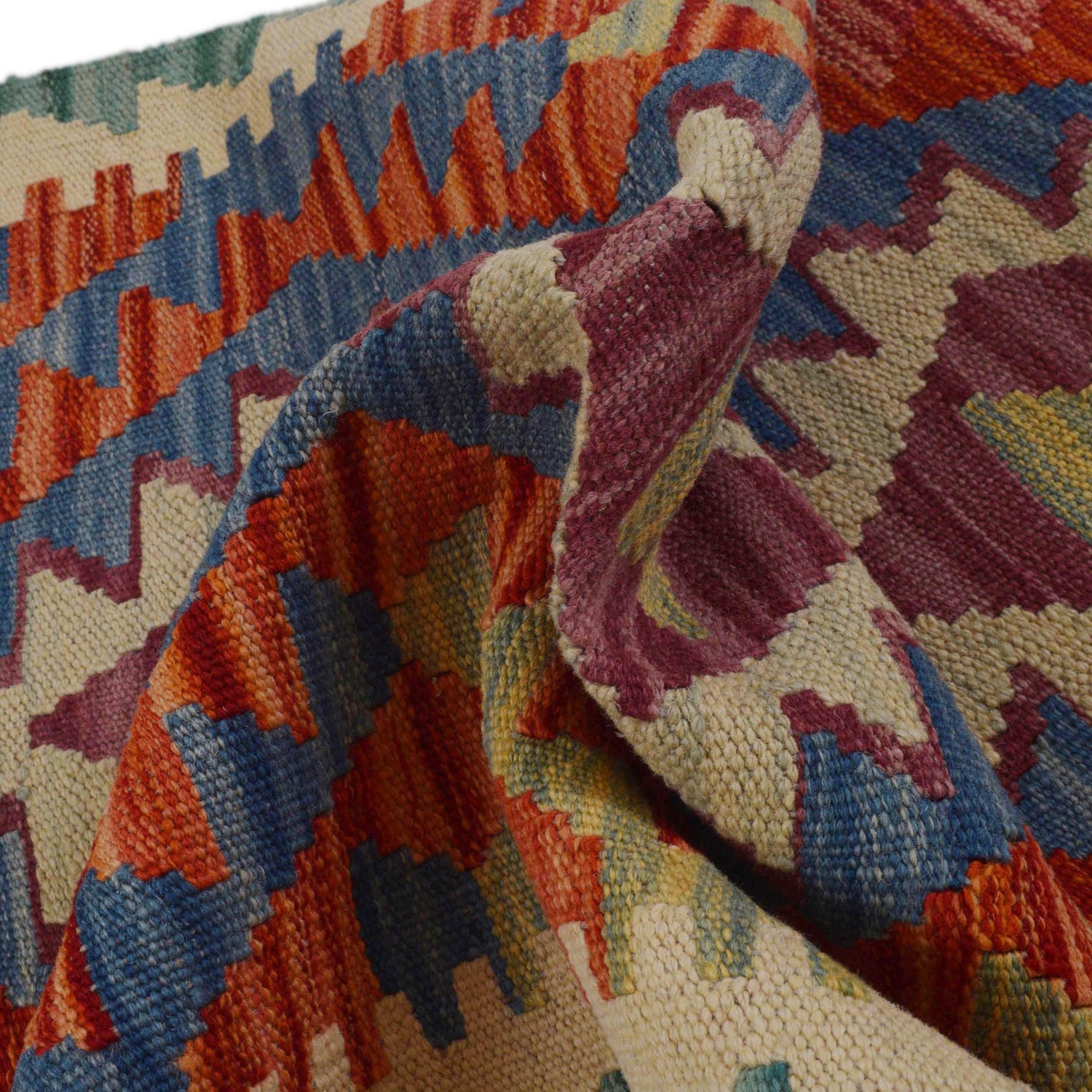 Vegetable Kelim Runner 1' 8" x 4' 9" (ft)- No. P36219