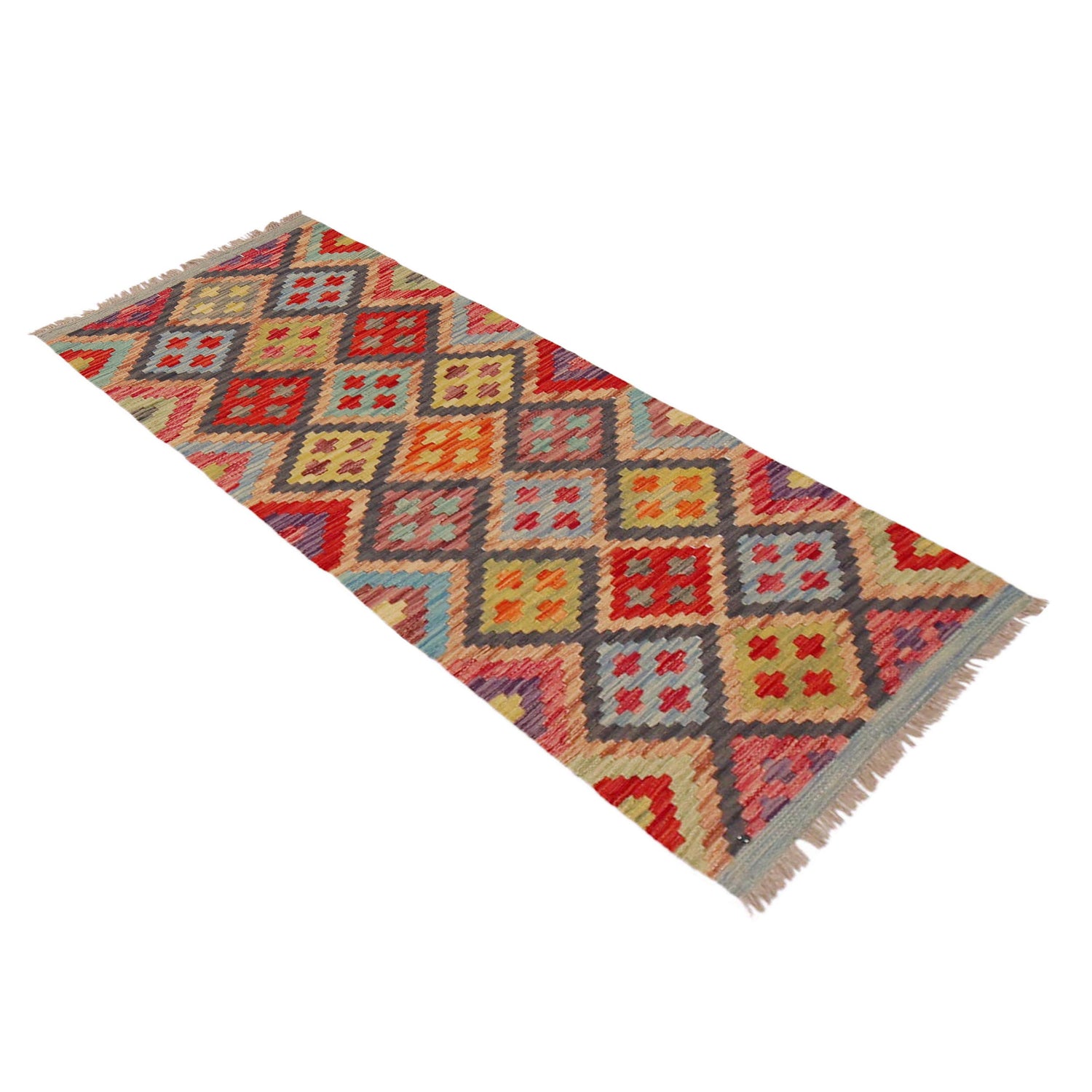 Vegetable Kilim Runner 1' 9" x 4' 11" (ft)- No. P36221