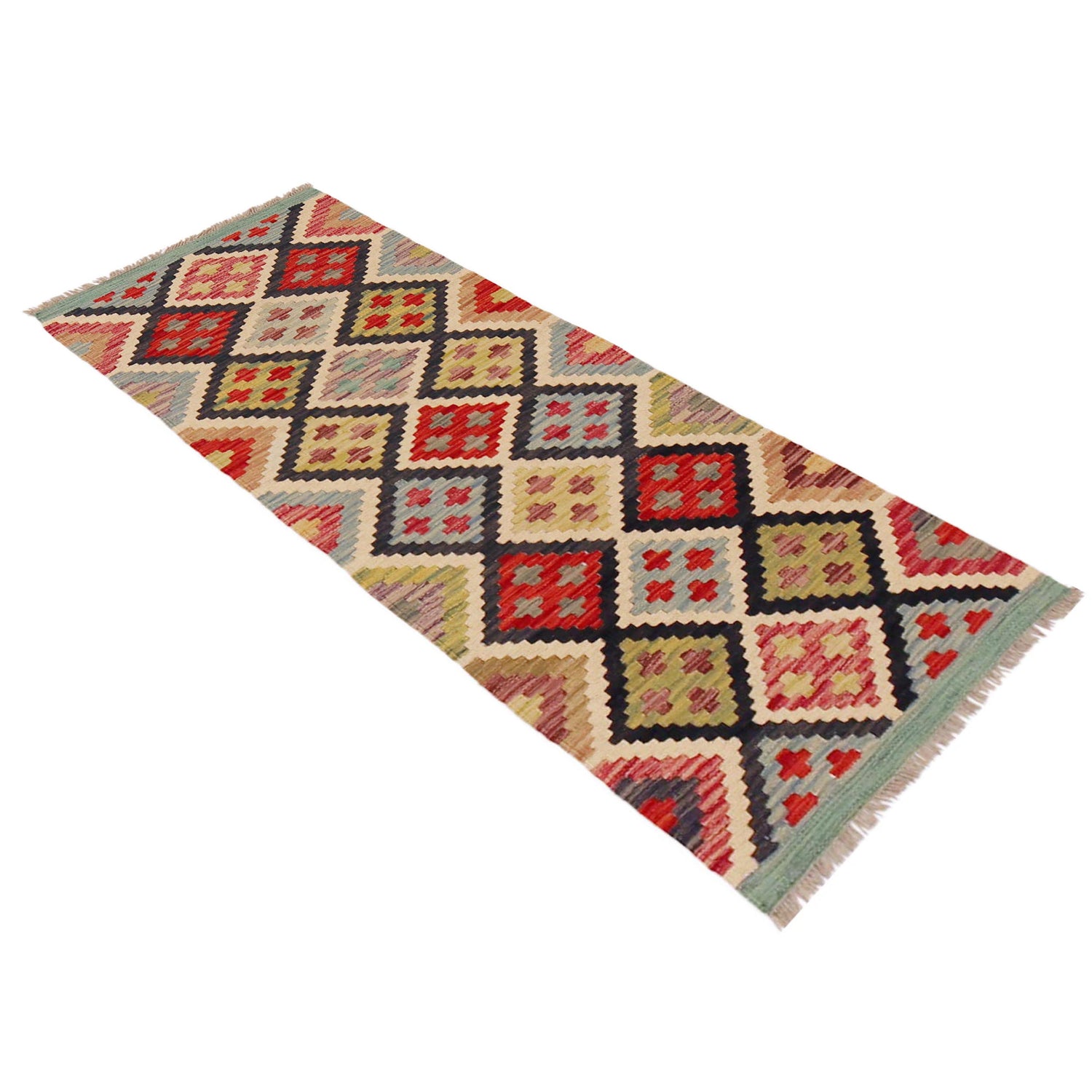 Vegetable Kelim Runner 1' 9" x 4' 11" (ft)- No. P36222