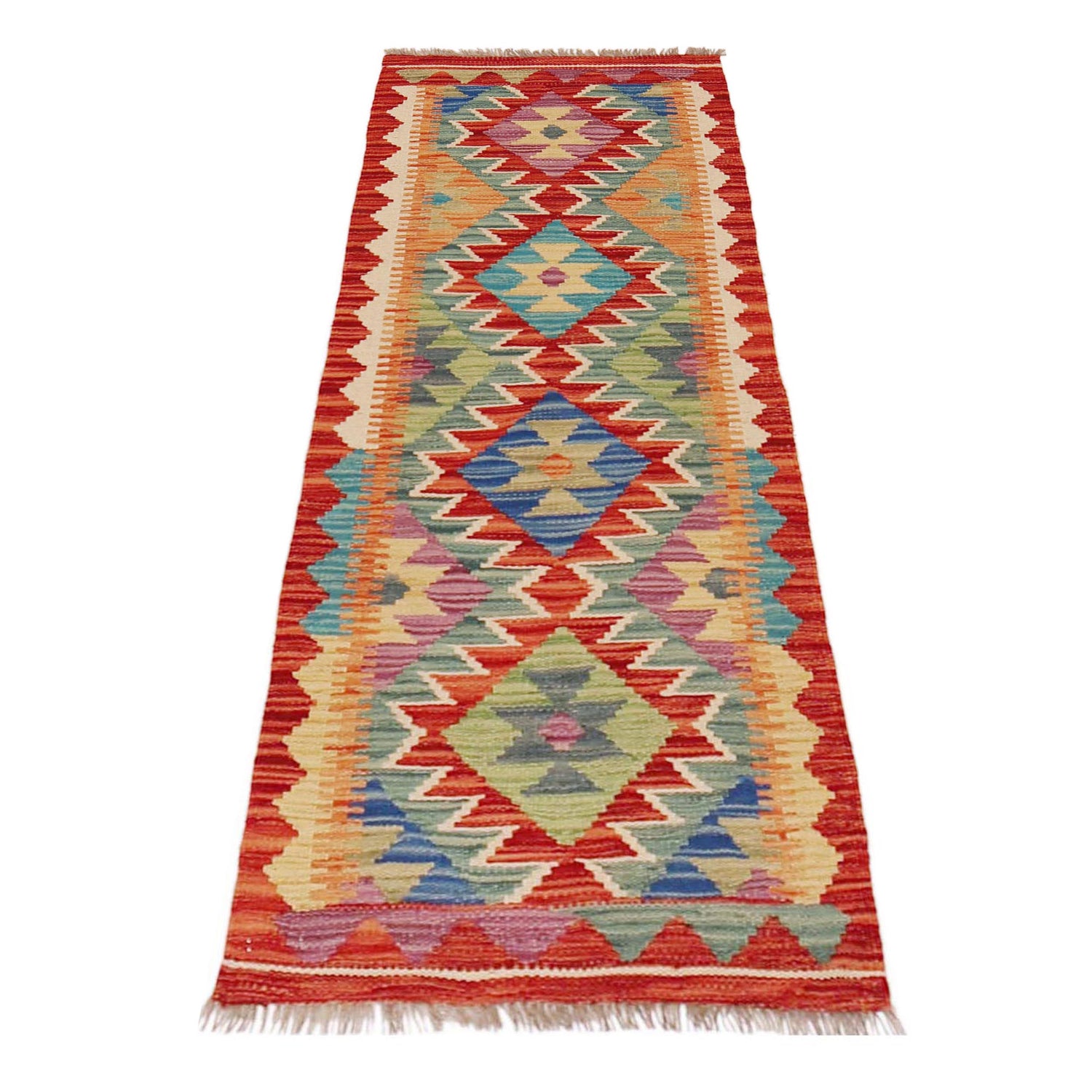 Vegetable Kilim Runner 1' 7" x 4' 9" (ft)- No. P36223