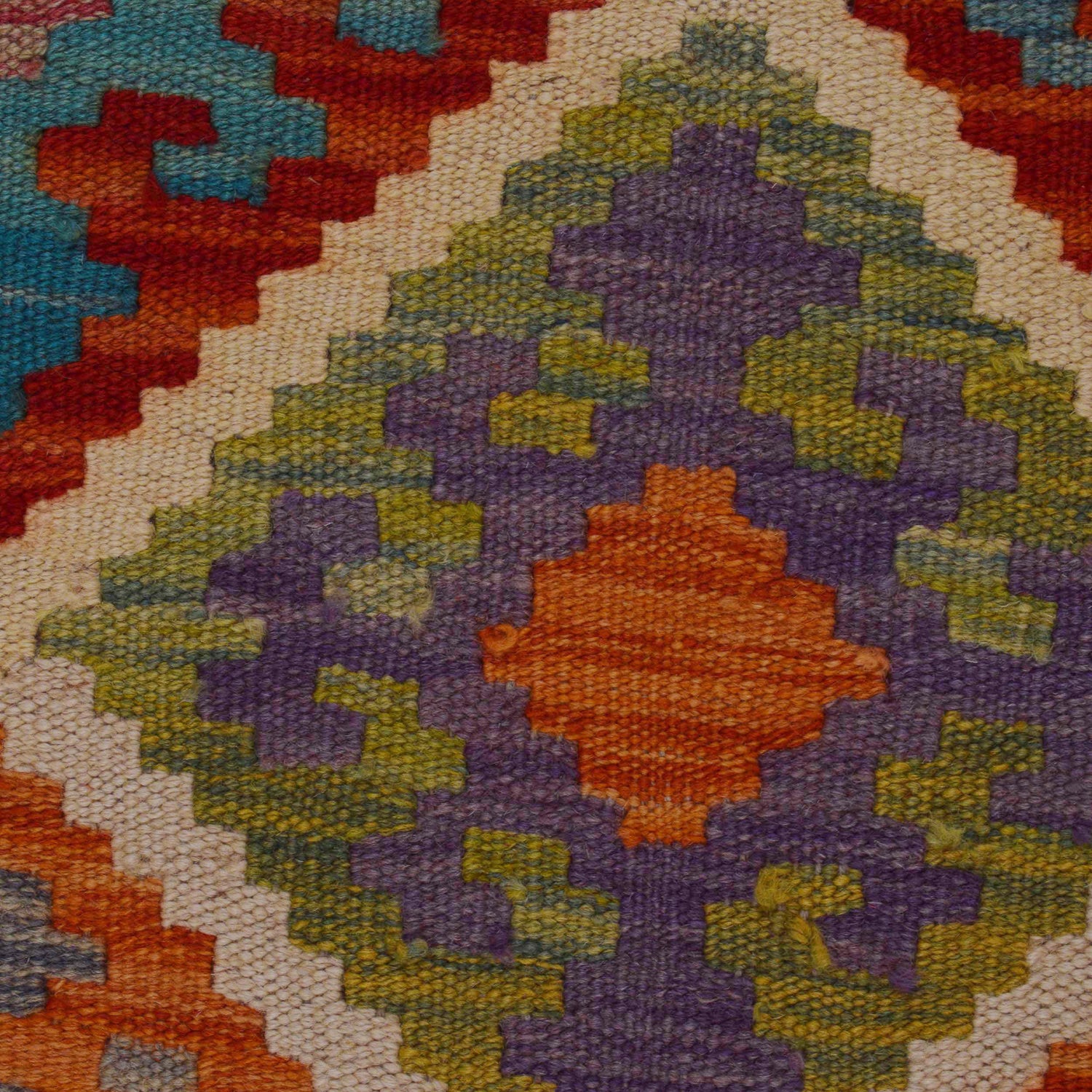 Handmade Vegetable Kelim 2' 8" x 4' 0" (ft) - No. P36226