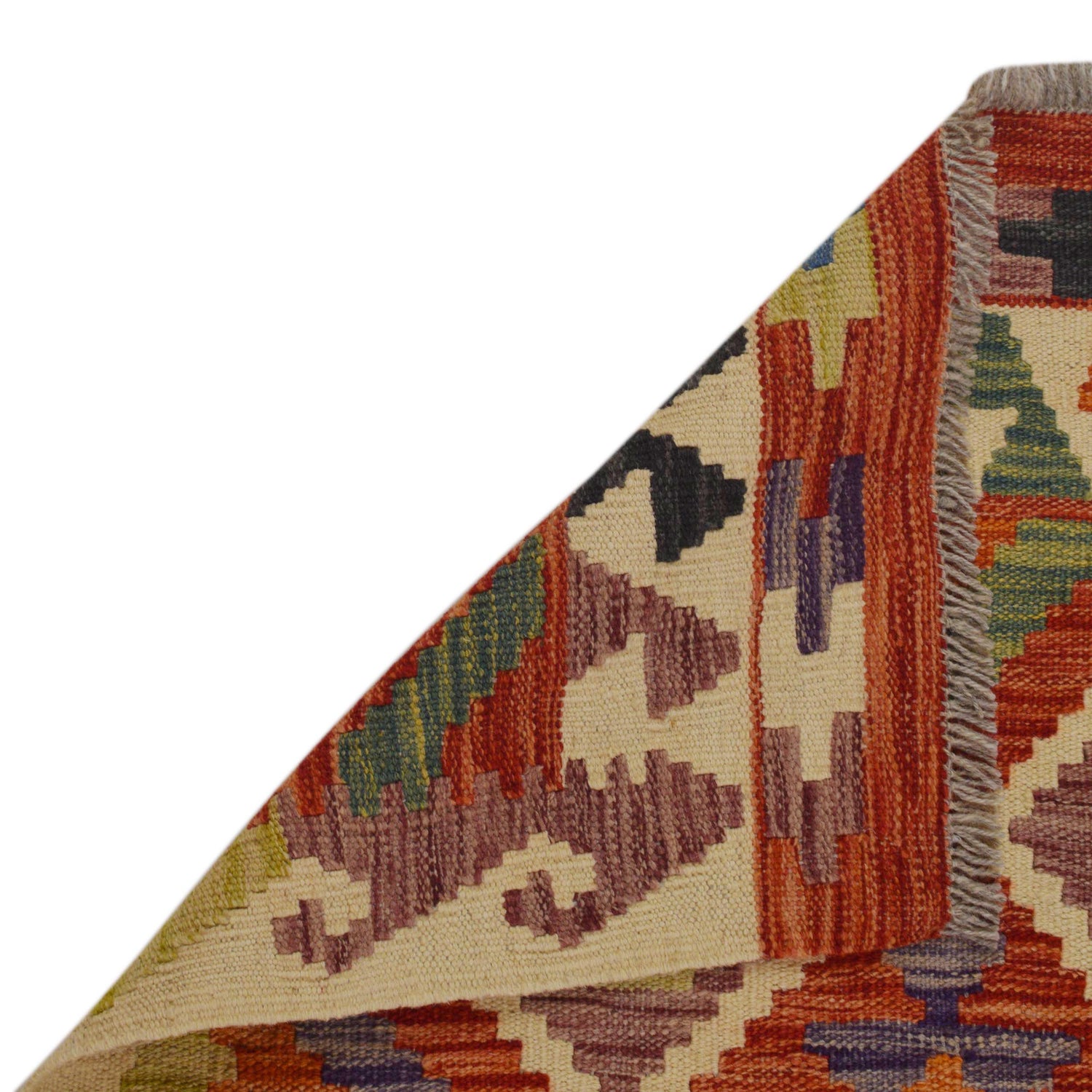 Handmade Vegetable Kilim 2' 6" x 4' 2" (ft) - No. P36231