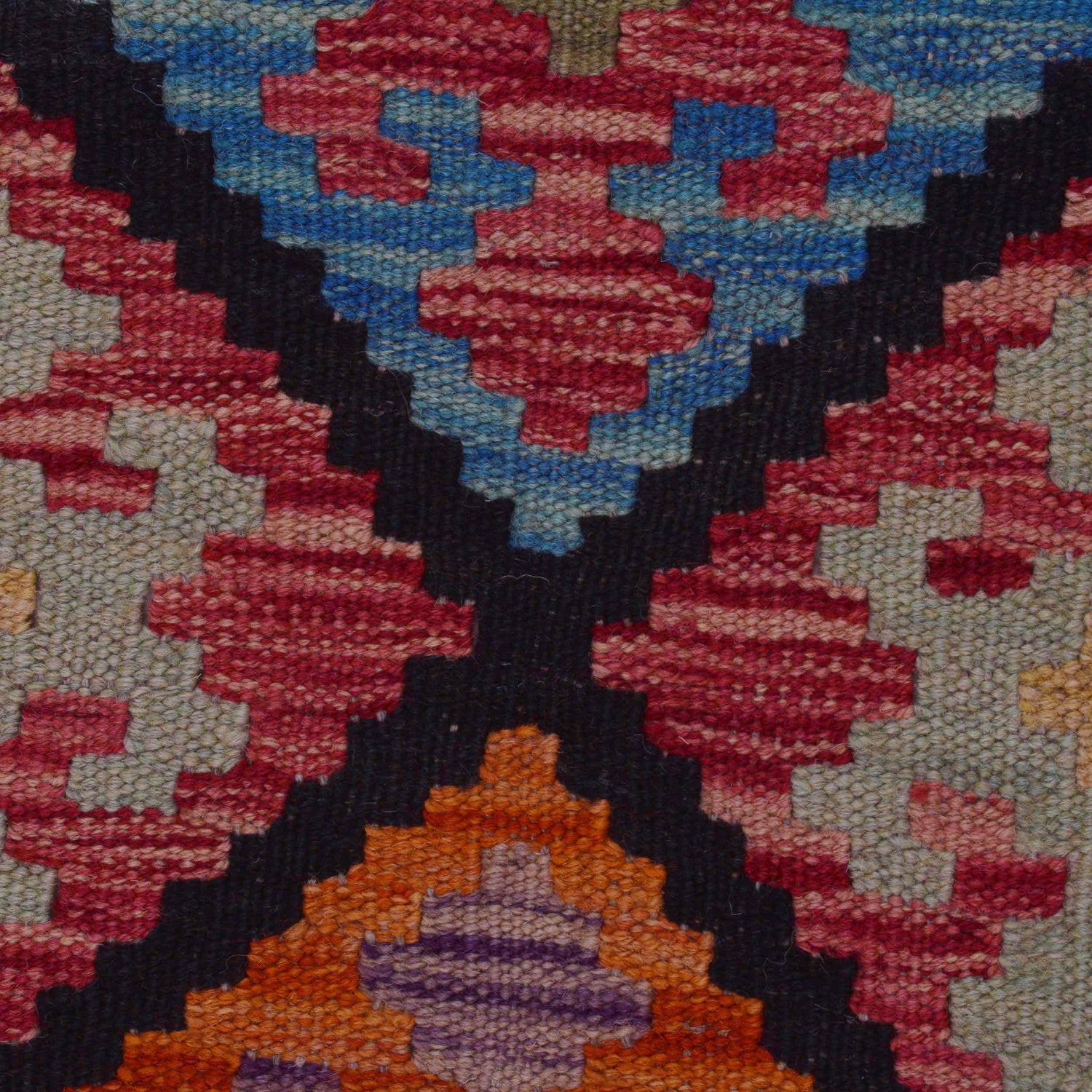 Handmade Vegetable Kelim 2' 10" x 4' 0" (ft) - No. P36234