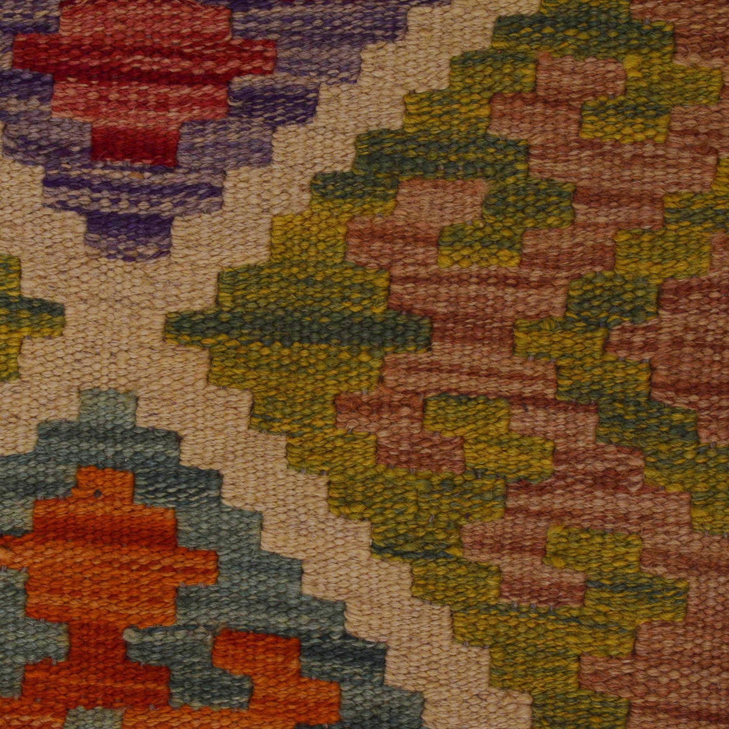 Handmade Vegetable Kilim 2' 7" x 4' 1" (ft) - No. P36235