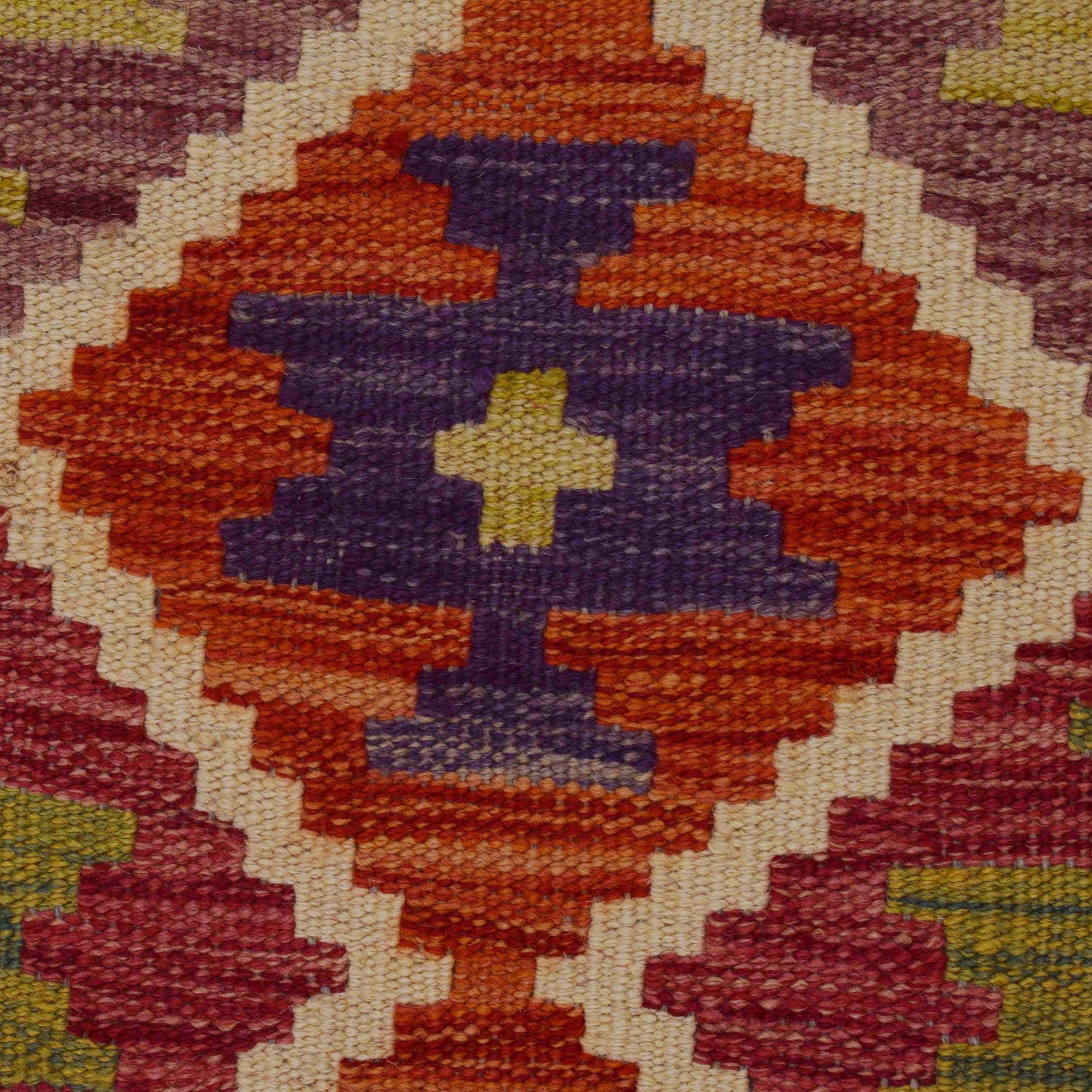 Handmade Vegetable Kelim 2' 6" x 4' 1" (ft) - No. P36236