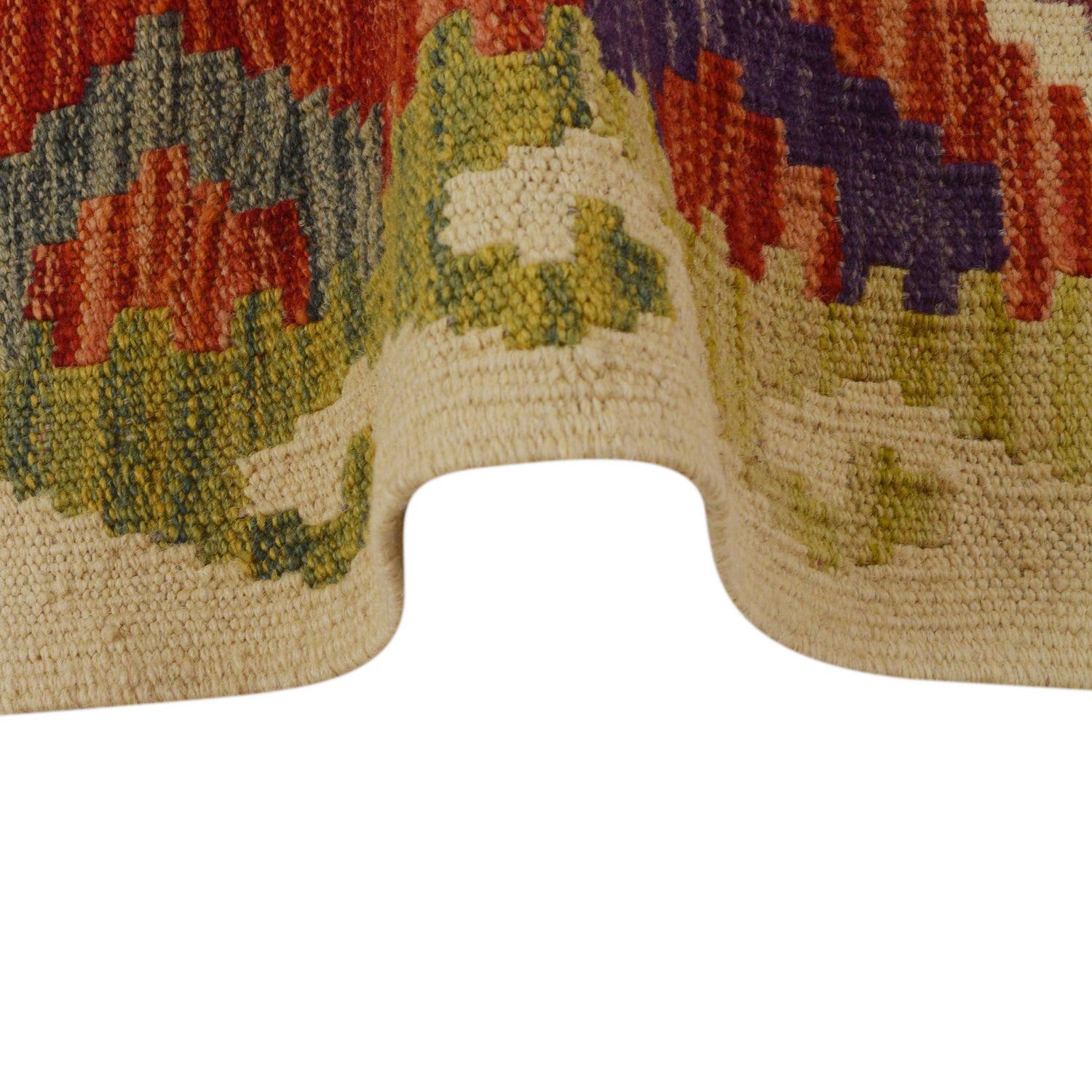 Handmade Vegetable Kelim 2' 6" x 4' 1" (ft) - No. P36236