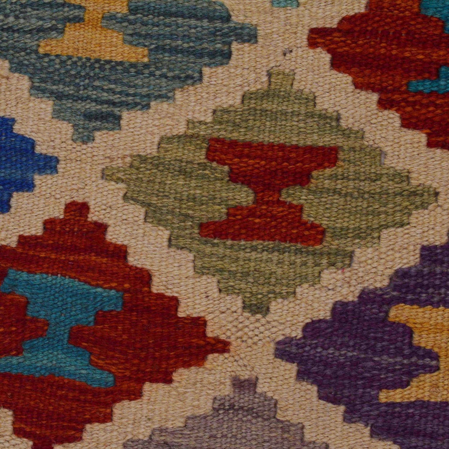 Handmade Vegetable Kilim 2' 8" x 3' 11" (ft) - No. P36239