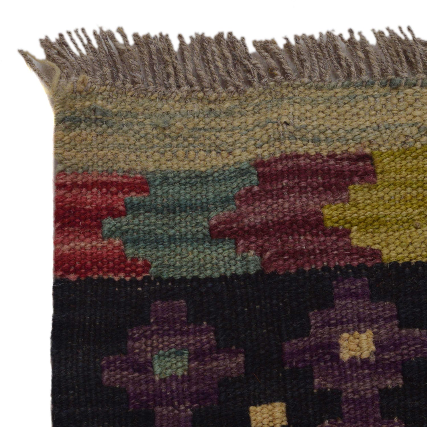 Handmade Vegetable Kelim 2' 6" x 3' 10" (ft) - No. P36240