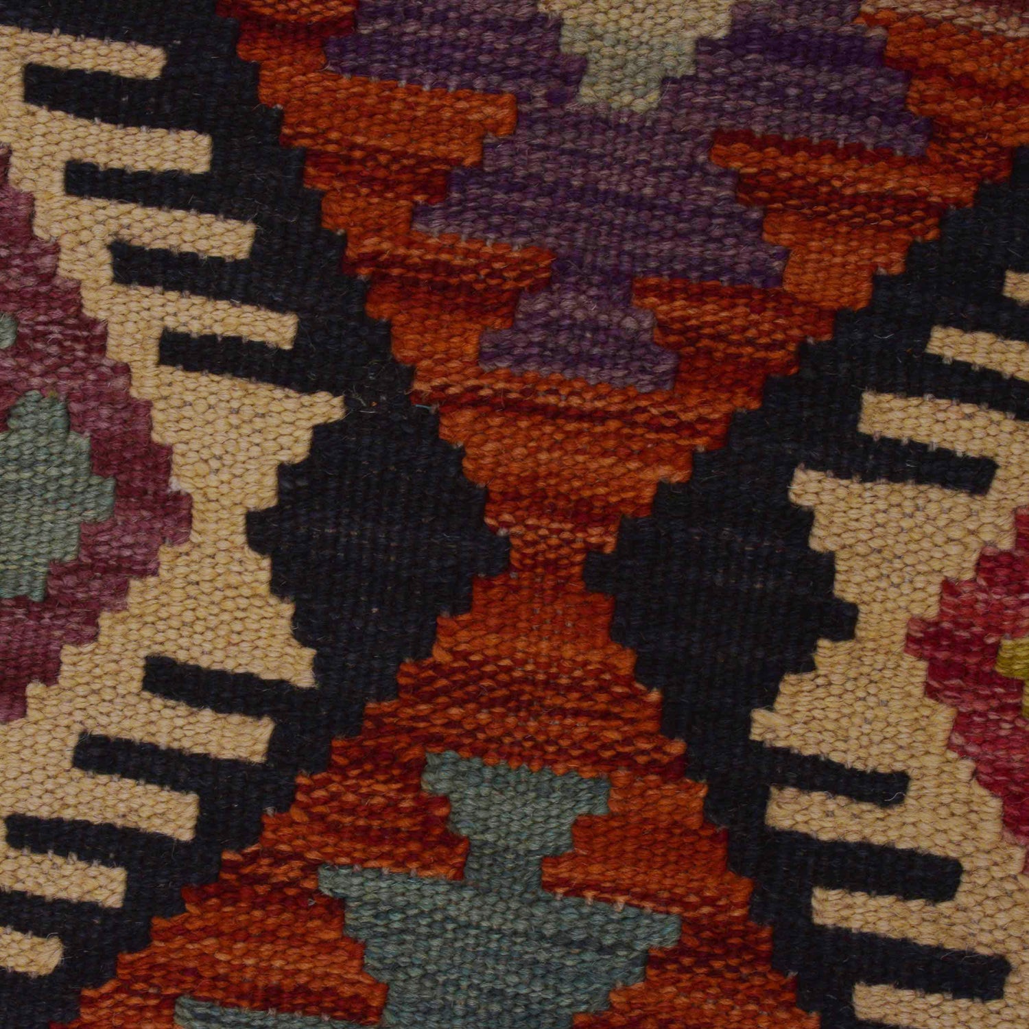 Handmade Vegetable Kelim 2' 6" x 3' 10" (ft) - No. P36240