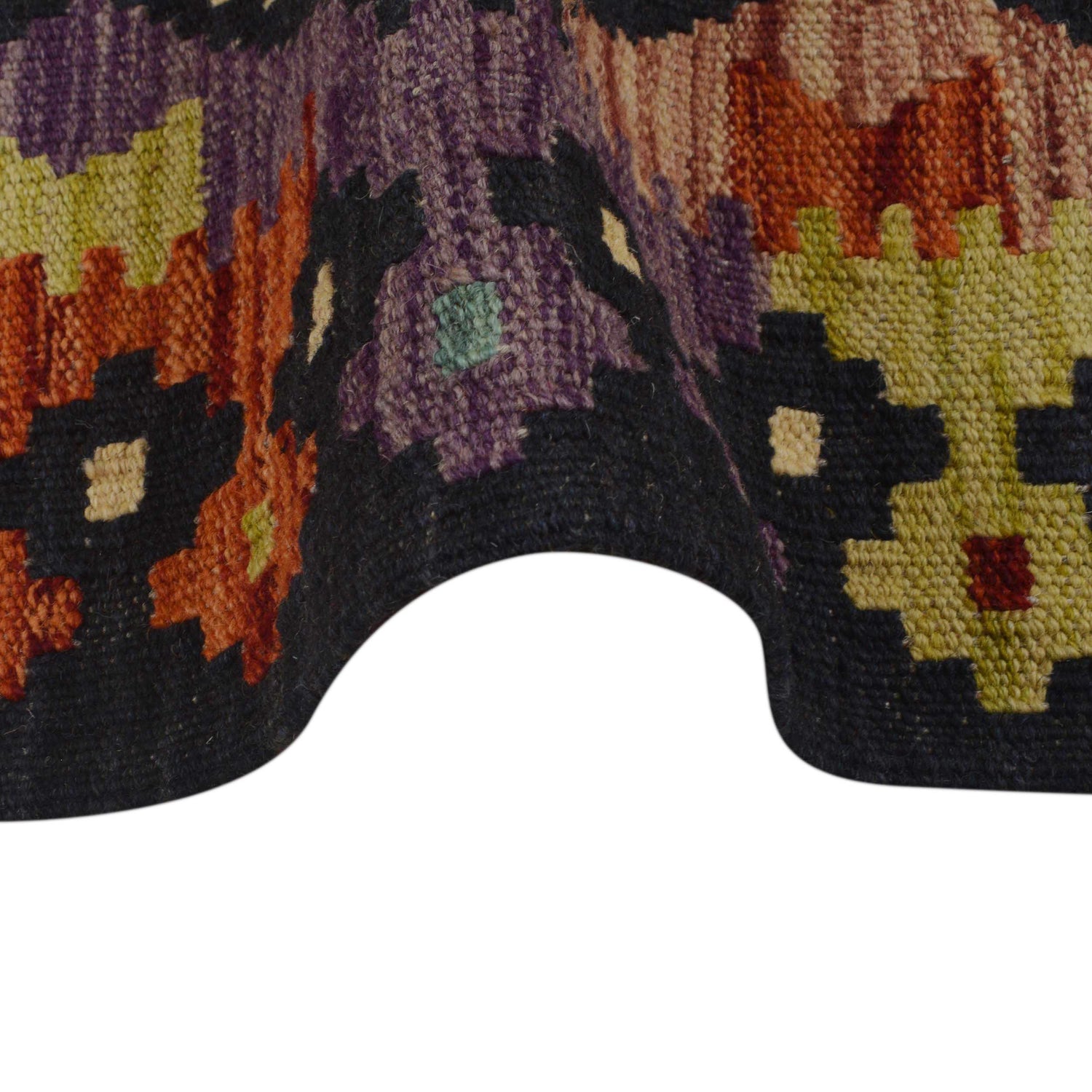 Handmade Vegetable Kelim 2' 6" x 3' 10" (ft) - No. P36240