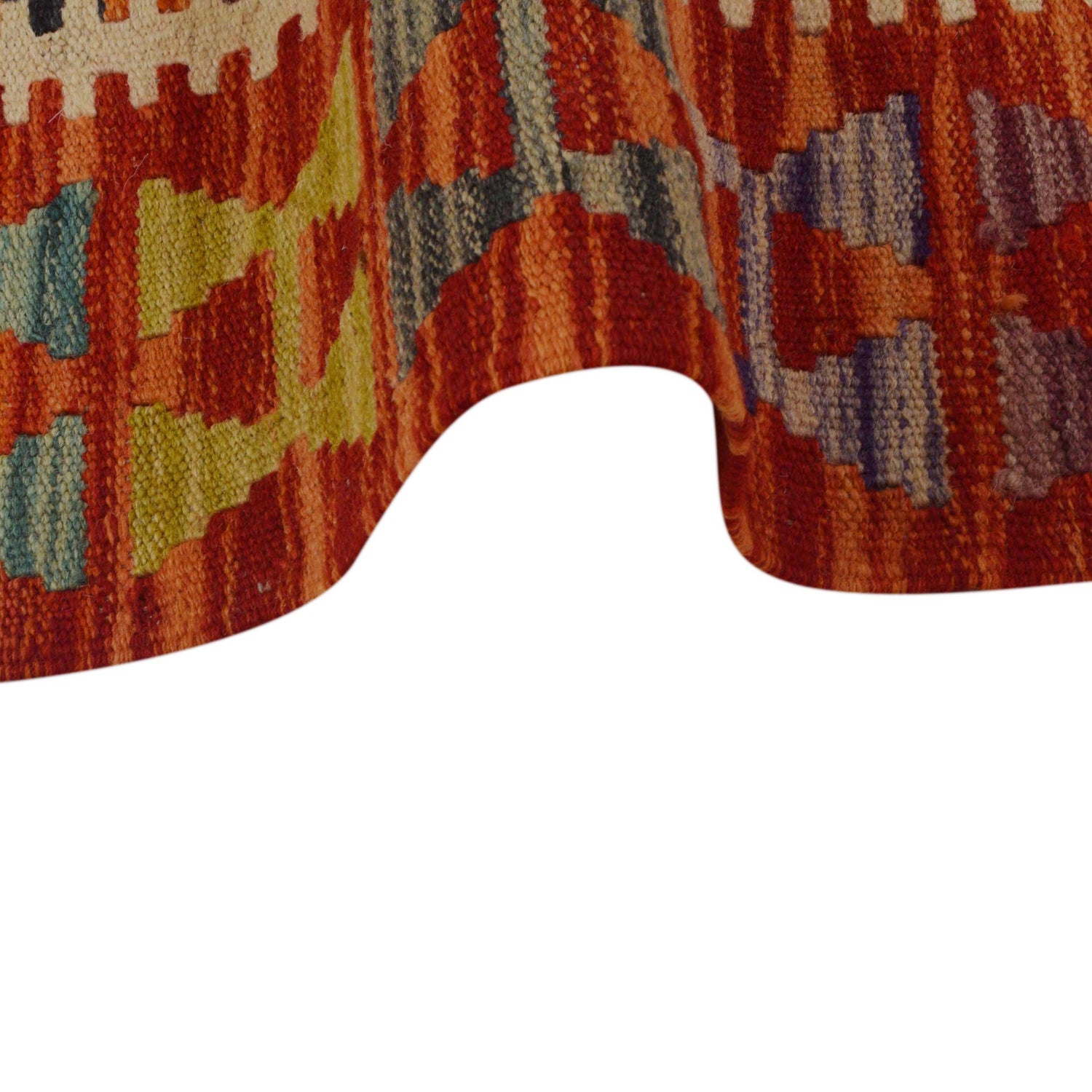 Handmade Vegetable Kelim 2' 6" x 4' 2" (ft) - No. P36242