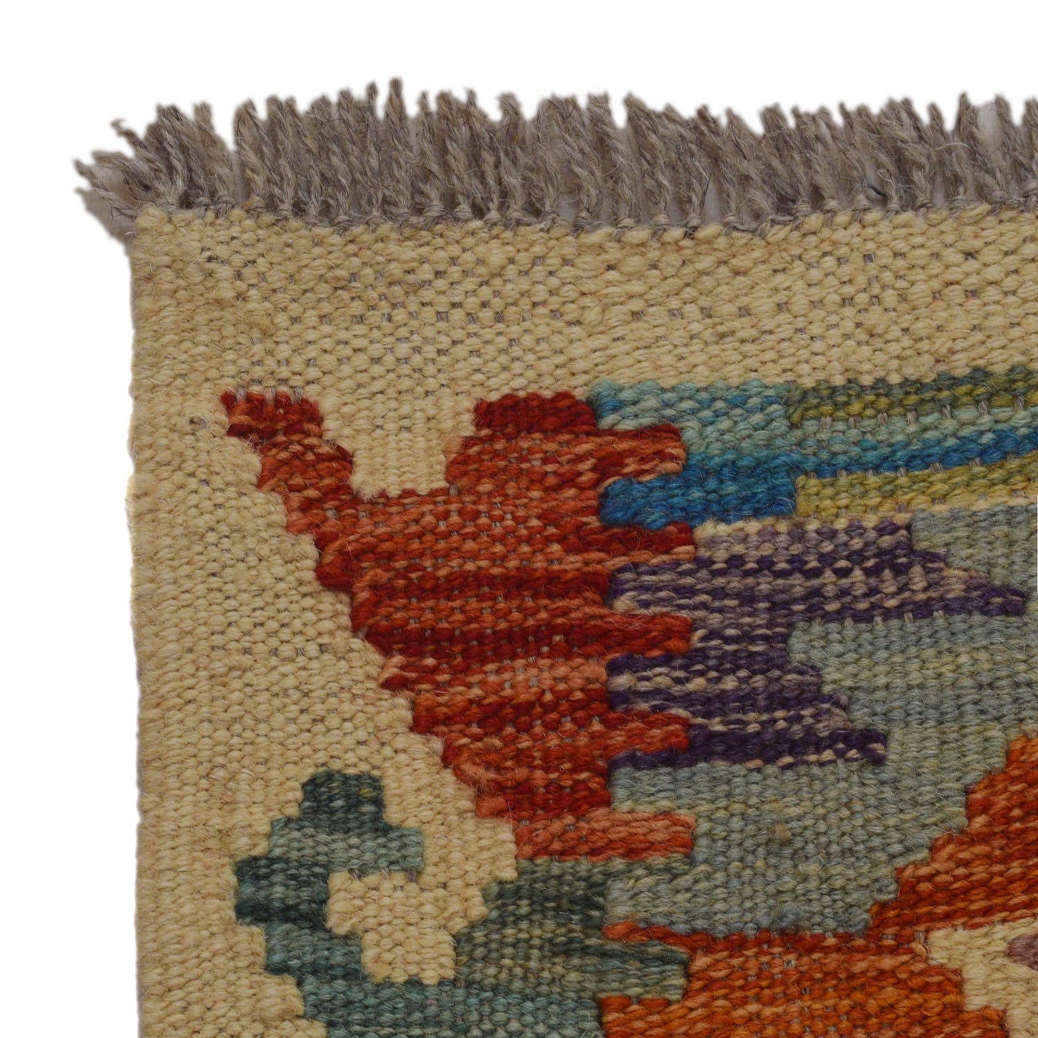 Handmade Vegetable Kilim 2' 6" x 4' 3" (ft) - No. P36243