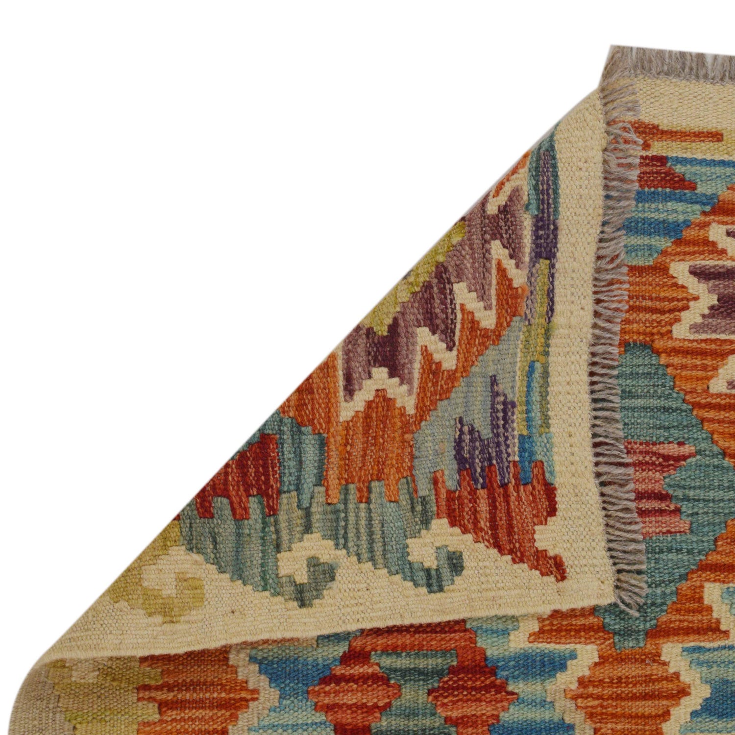 Handmade Vegetable Kilim 2' 6" x 4' 3" (ft) - No. P36243