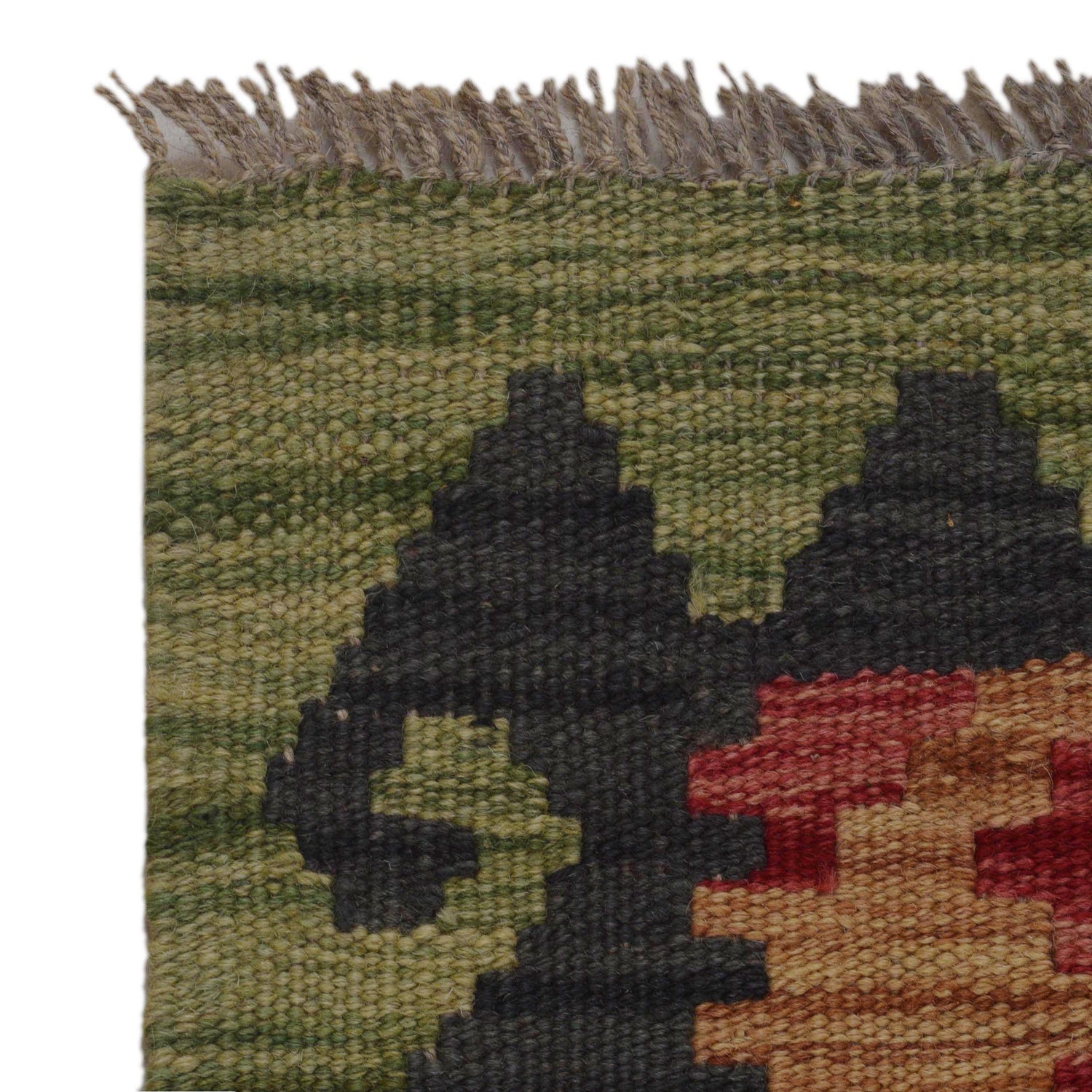 Handmade Vegetable Kelim 2' 7" x 4' 0" (ft) - No. P36244