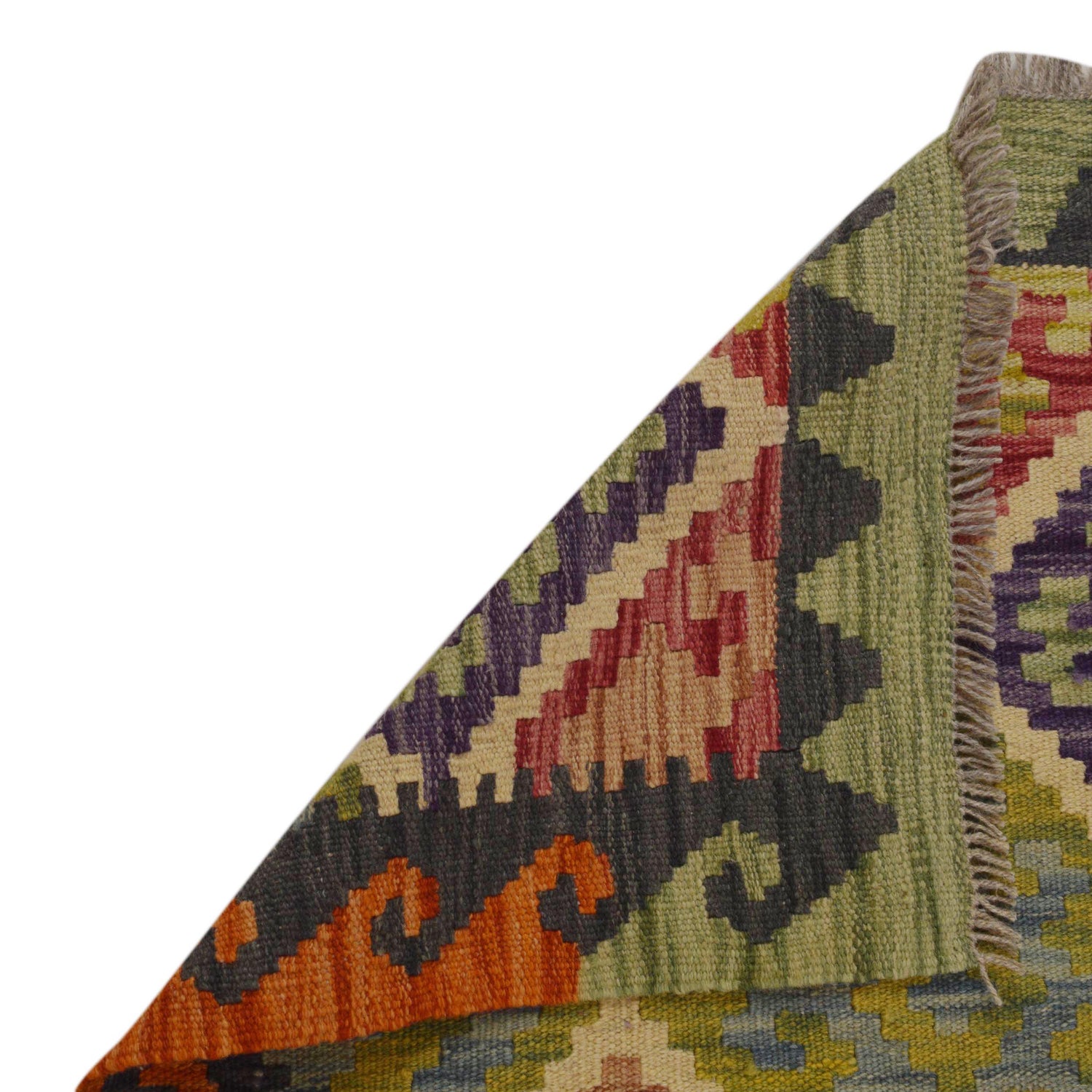 Handmade Vegetable Kelim 2' 7" x 4' 0" (ft) - No. P36244