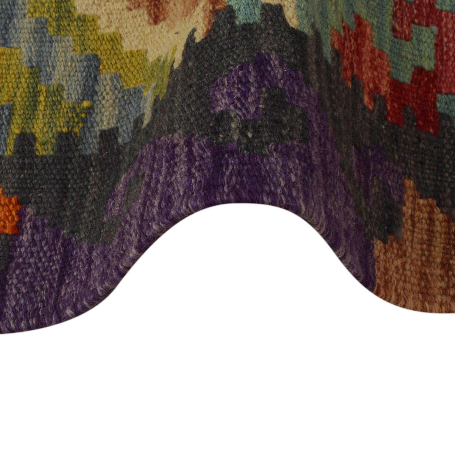 Handmade Vegetable Kelim 2' 7" x 4' 0" (ft) - No. P36244