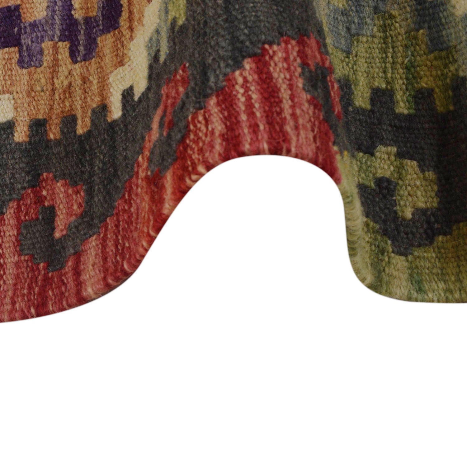 Handmade Vegetable Kilim 2' 6" x 4' 2" (ft) - No. P36247